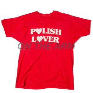 Vintage Red Polish Lover Tee (1980's)
