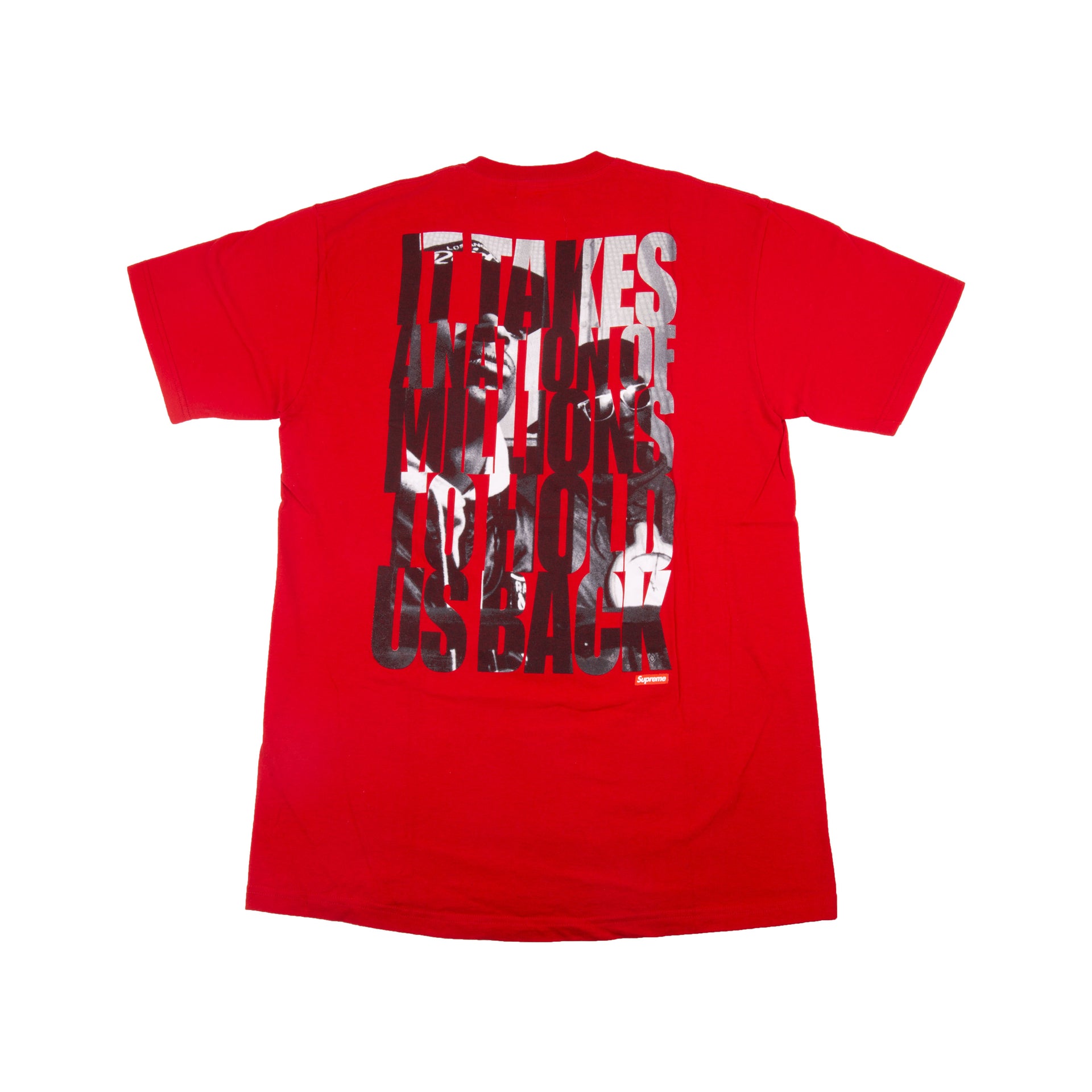 Supreme Red Public Enemy Tee