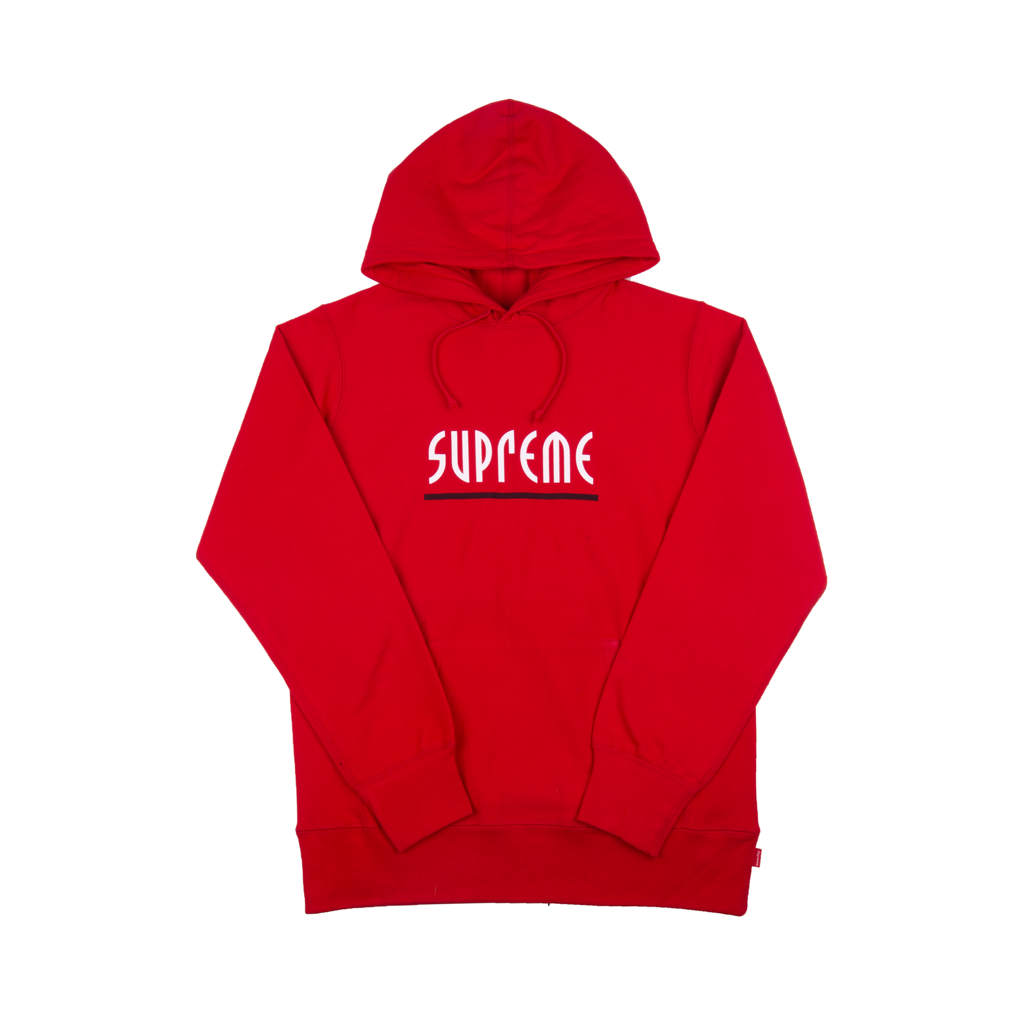 Supreme Red SS14 Riot Hoodie