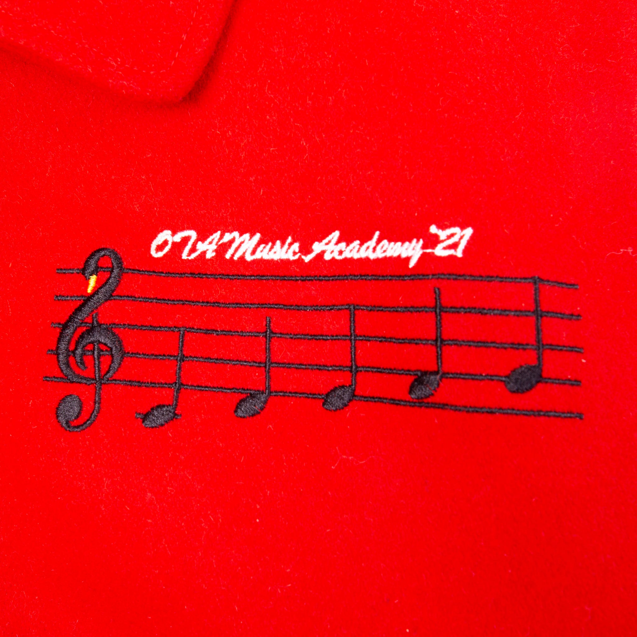 OTA Cherry ♩ 5wan 5ong ♩ Var5ity Jacket – On The Arm