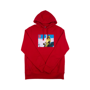 Supreme Red TNF Photo Hoodie
