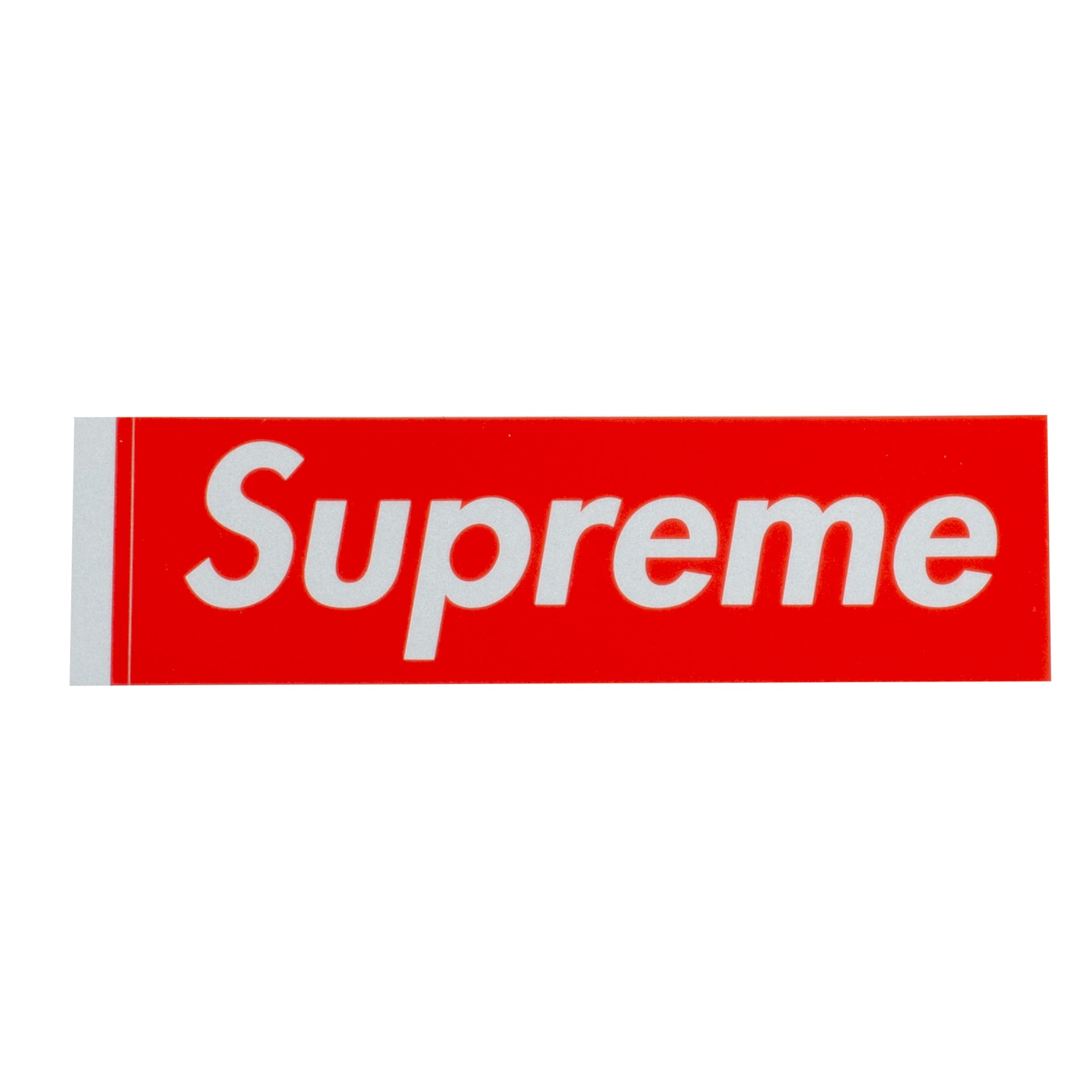 Supreme Red 3M Box Logo Sticker