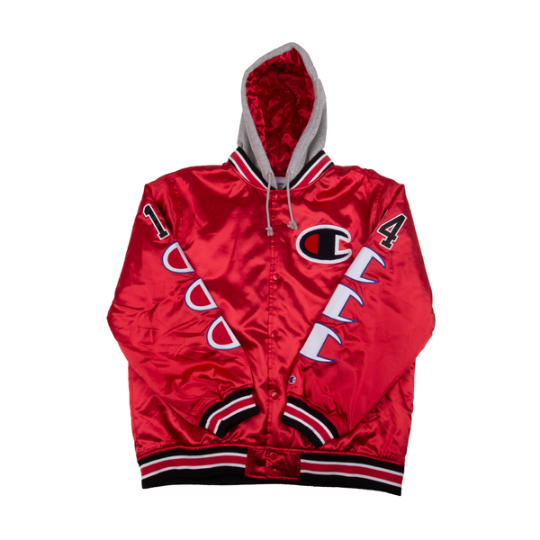 Supreme Champion Red Hooded Jacket