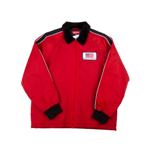 Supreme Red Freighter Jacket