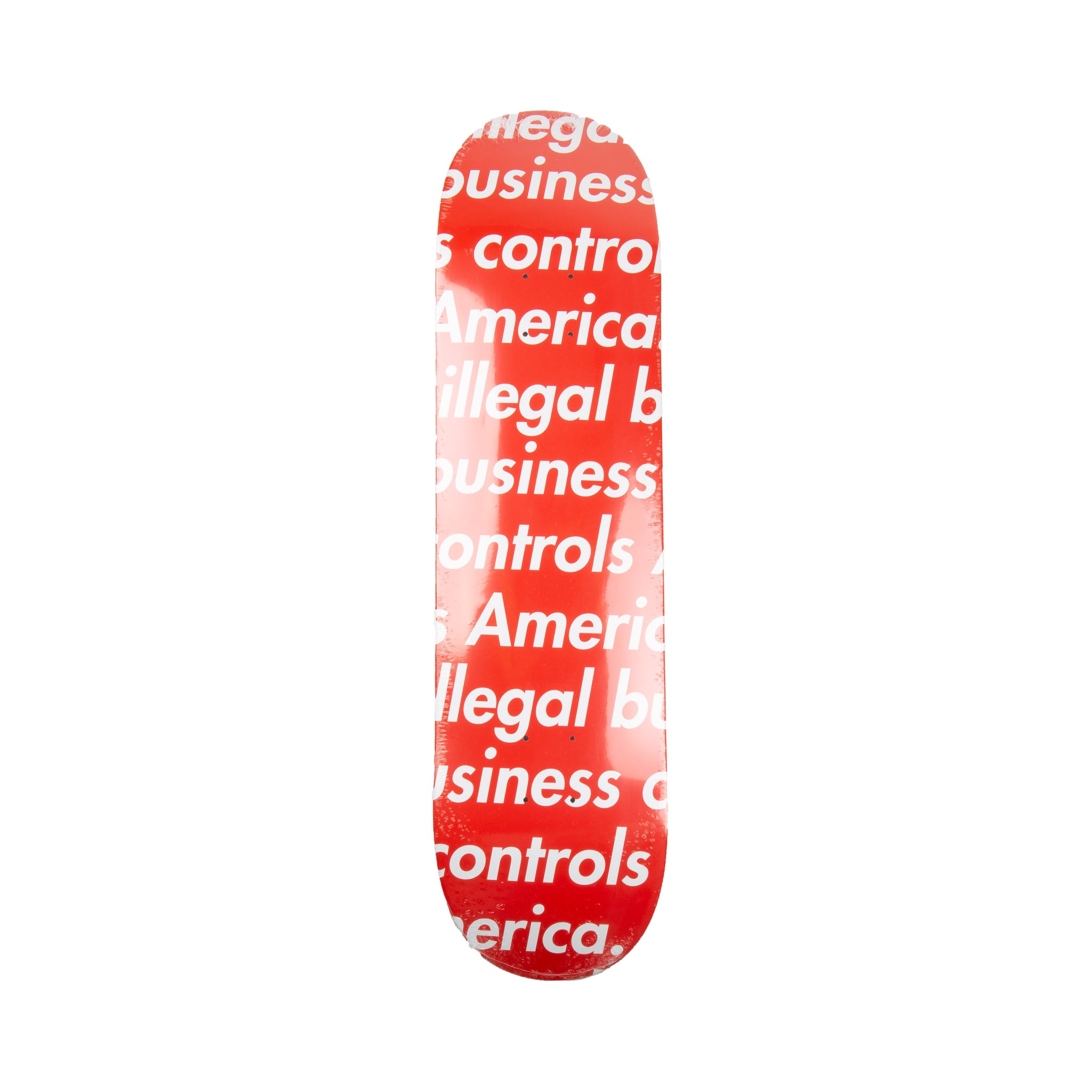 Supreme Red Illegal Business Deck
