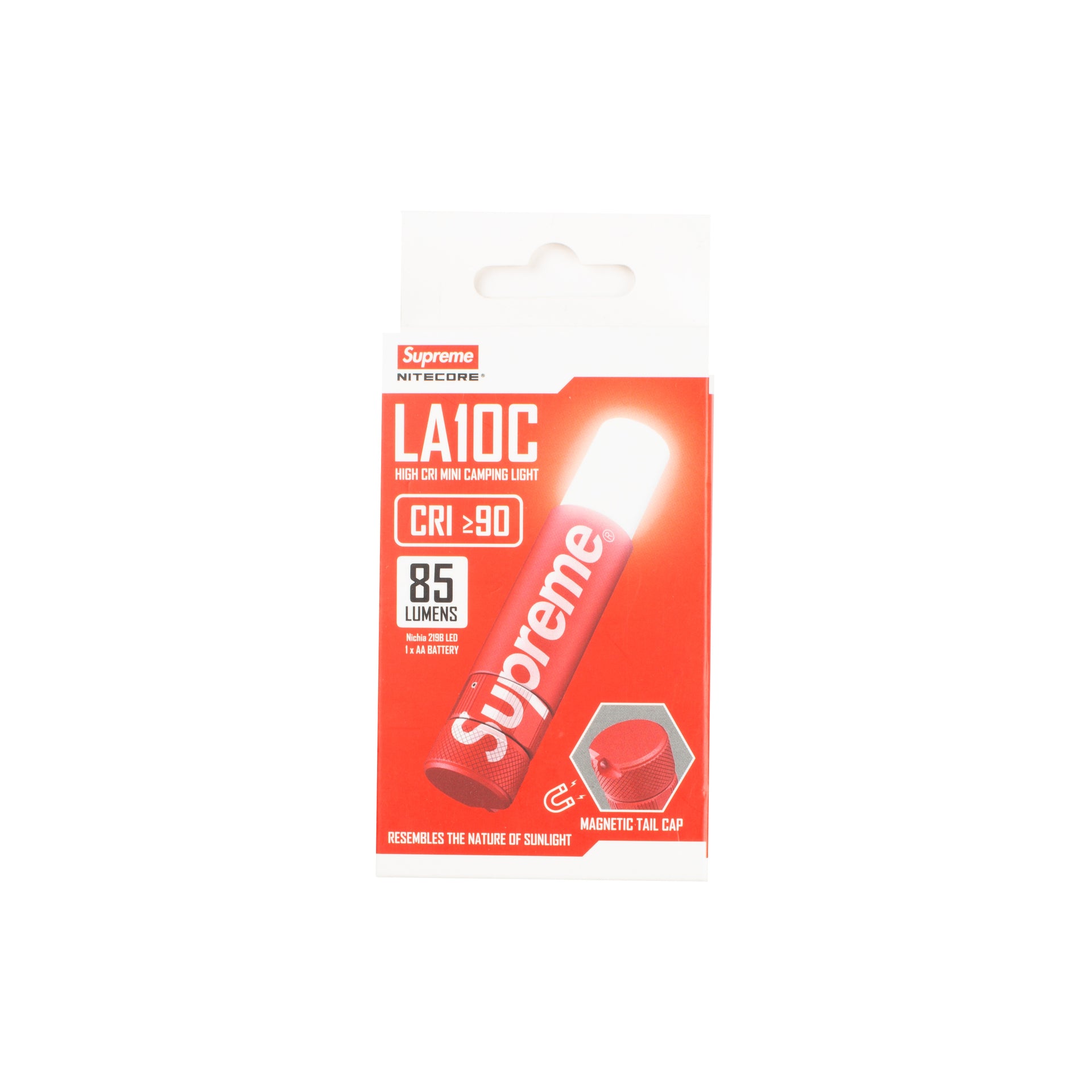 Supreme Red Nitecore Mini Flashlight