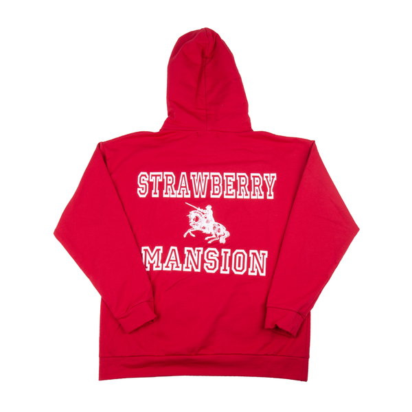 Unwanted Co. Red Strawberry Mansion Hoodie
