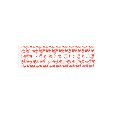 Supreme Red Pink Panther Box Logo Sticker