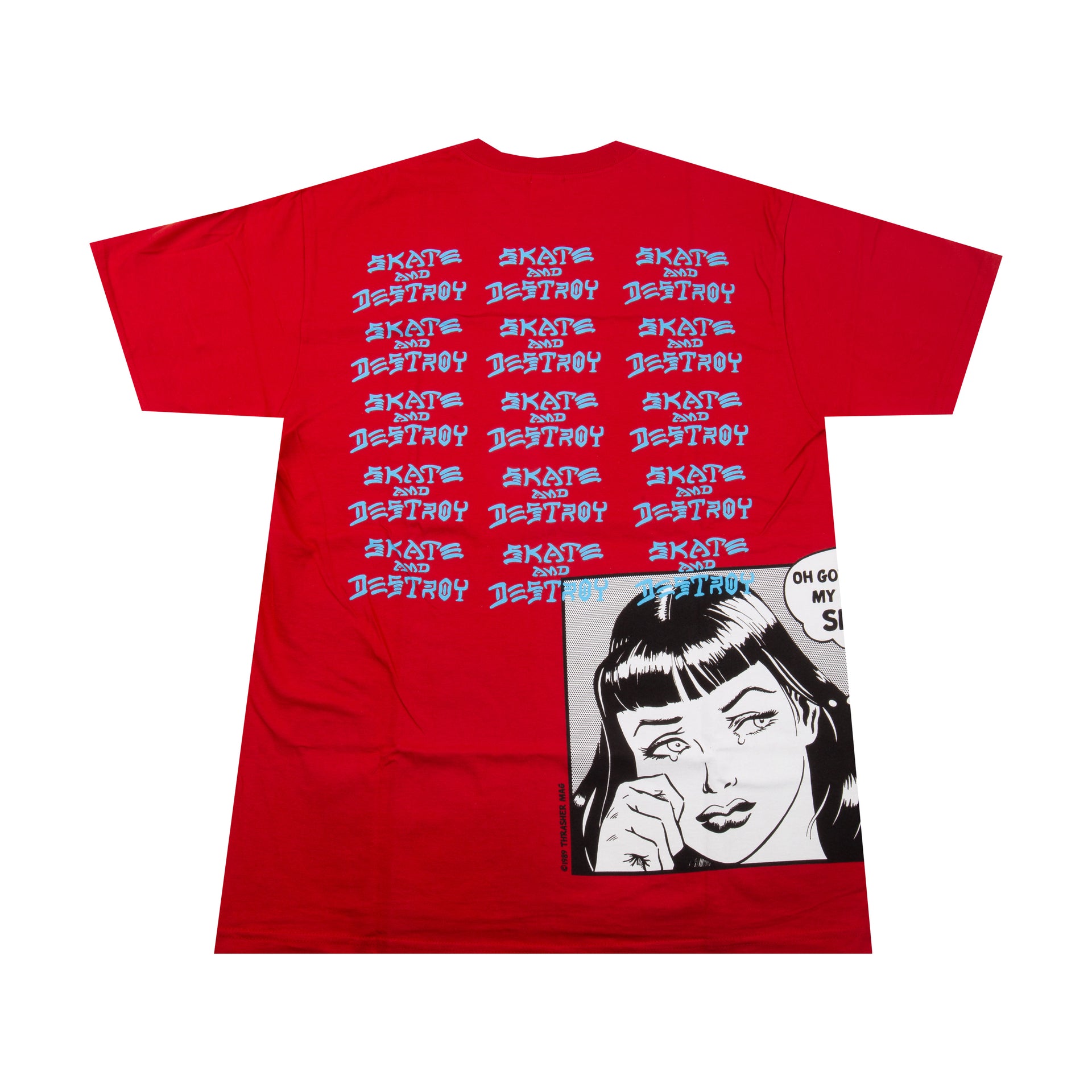 Supreme Red Thrasher Tee