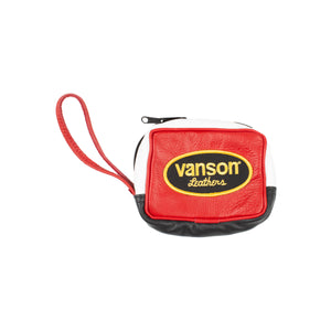 Supreme Red Vanson Leather Handbag