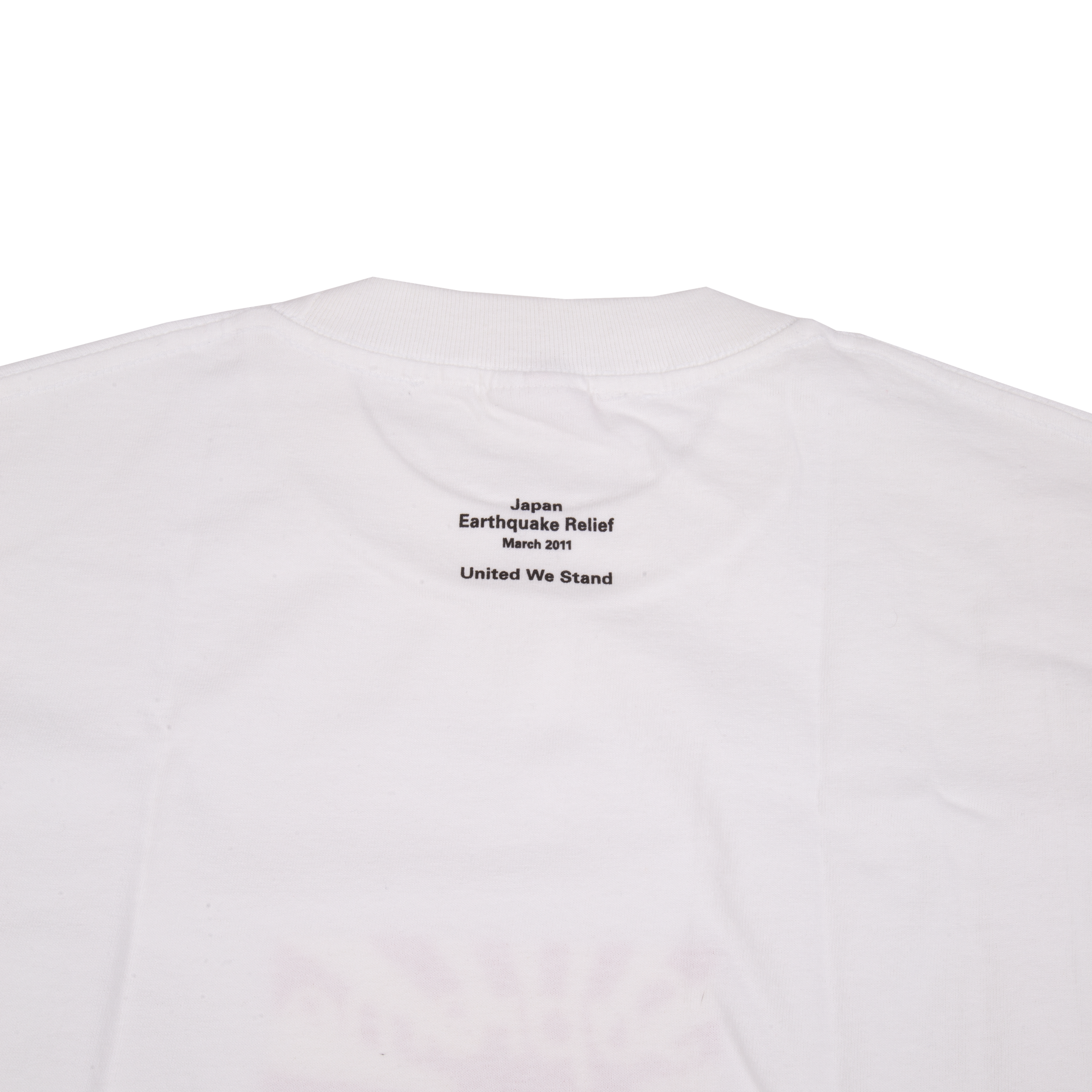 Supreme White Japan Relief Box Logo Tee