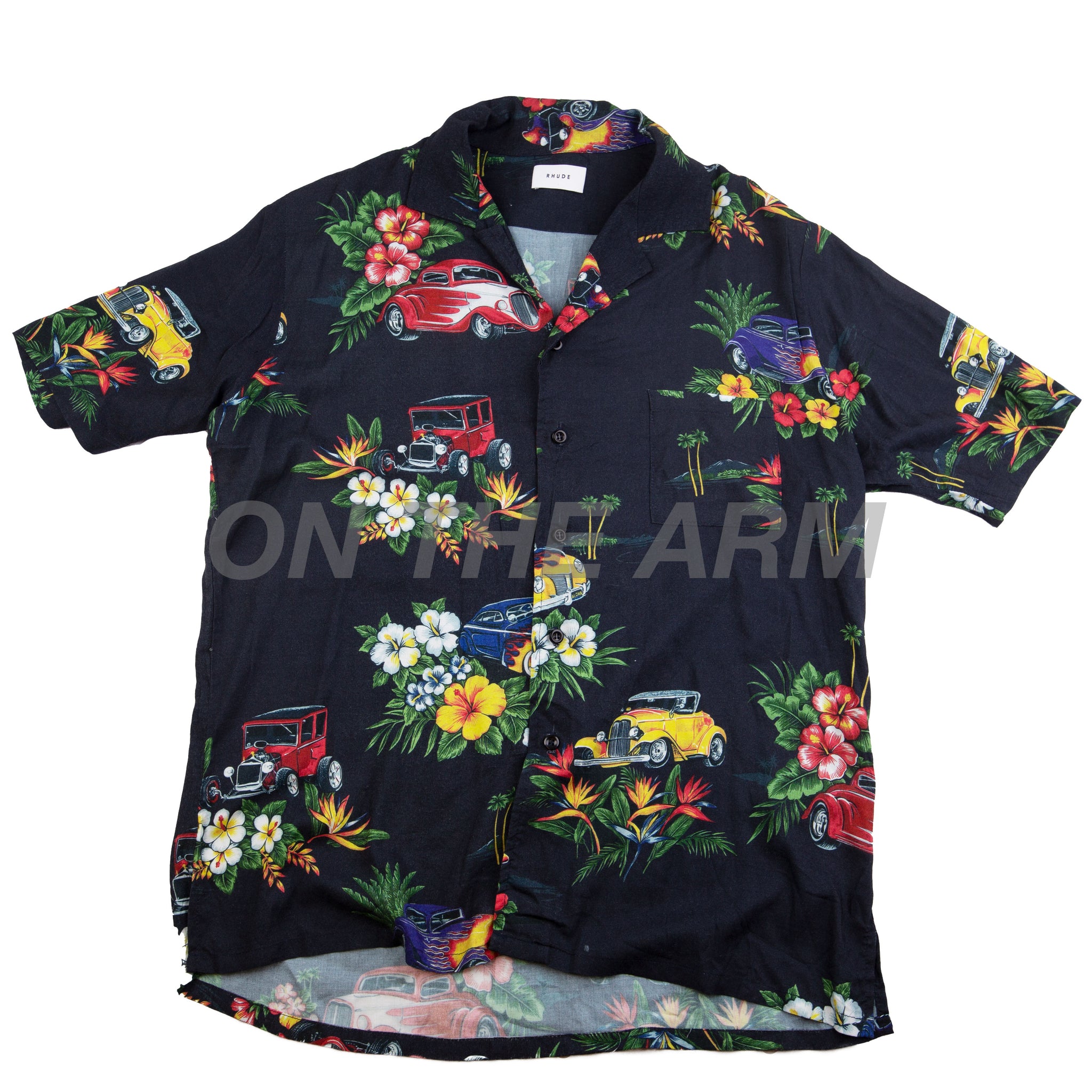 Rhude Hot Rod Hawaiian Shirt PRE-OWNED