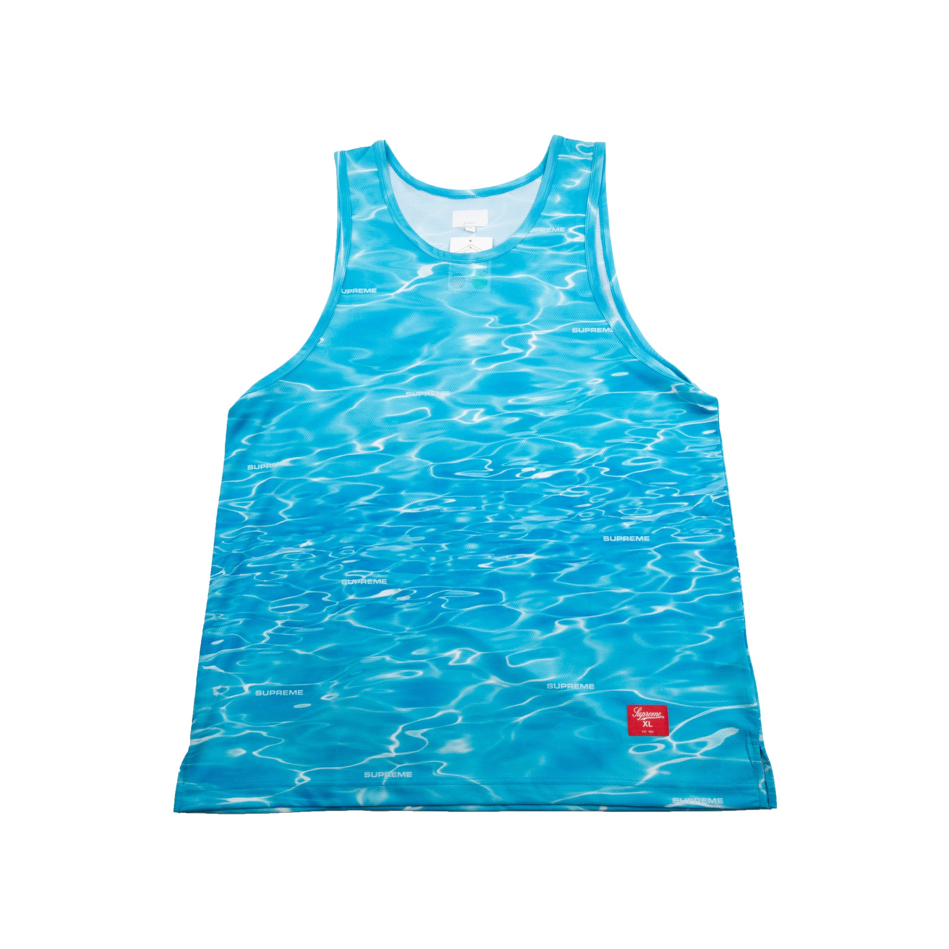 Supreme Blue Ripple Tank Top
