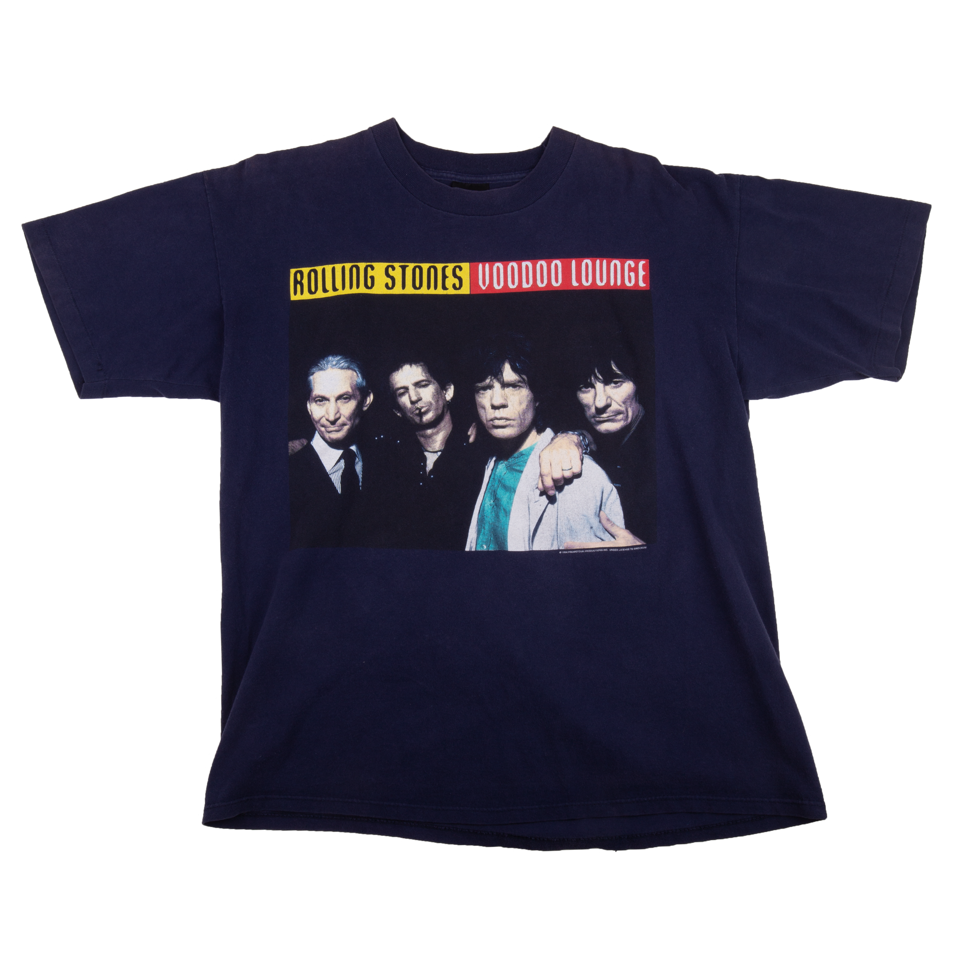 Vintage Navy Rolling Stones Tee