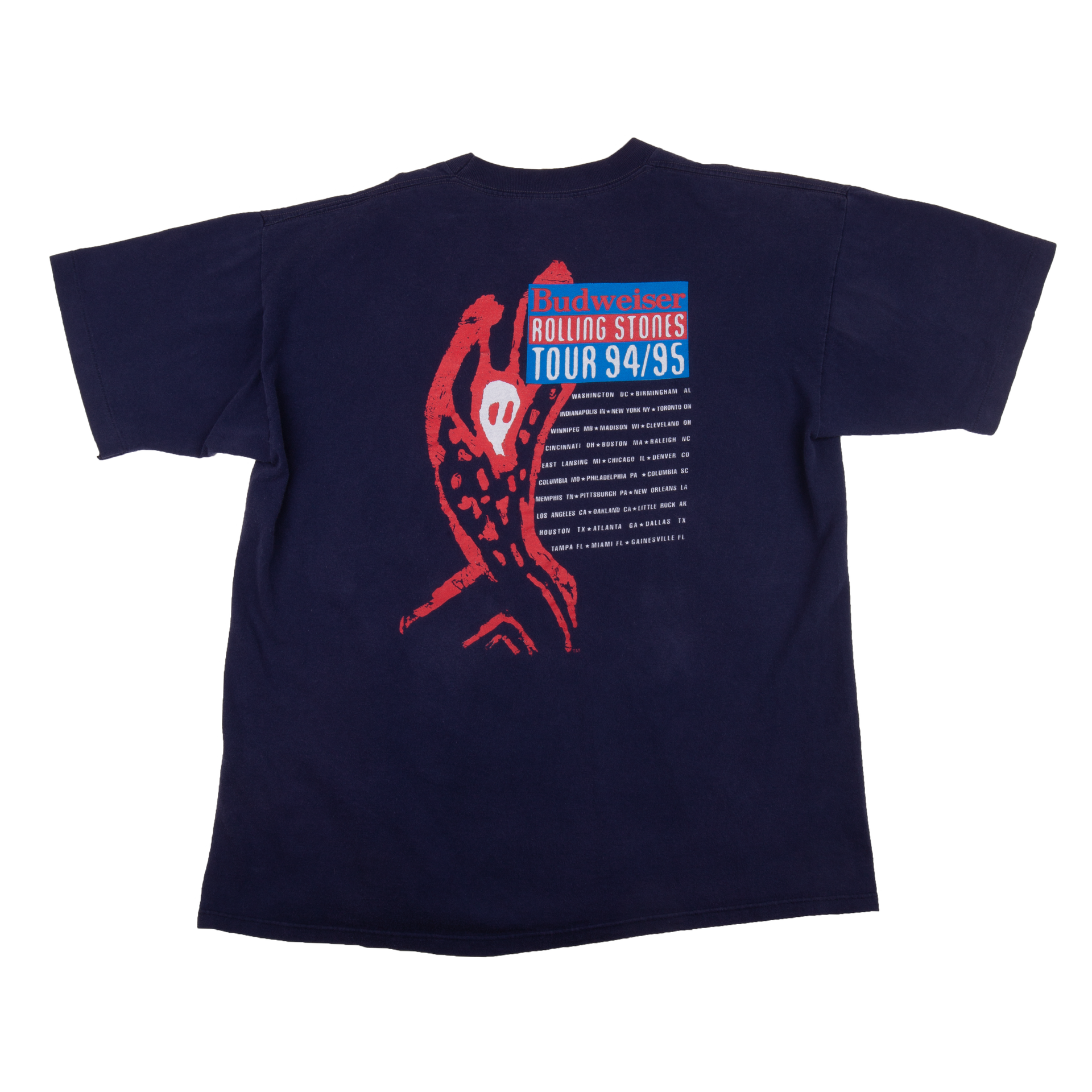 Vintage Navy Rolling Stones Tee