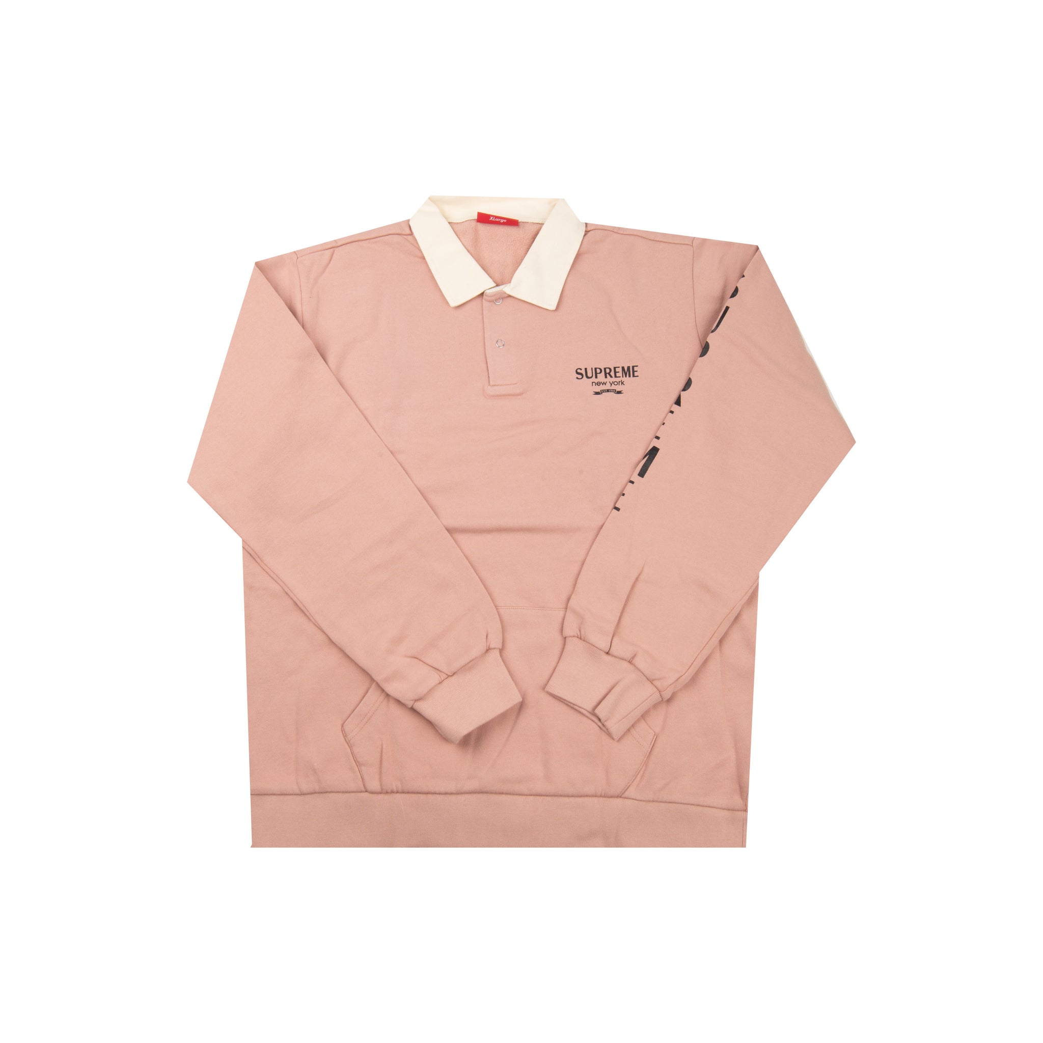 Supreme Peach Rugby Top