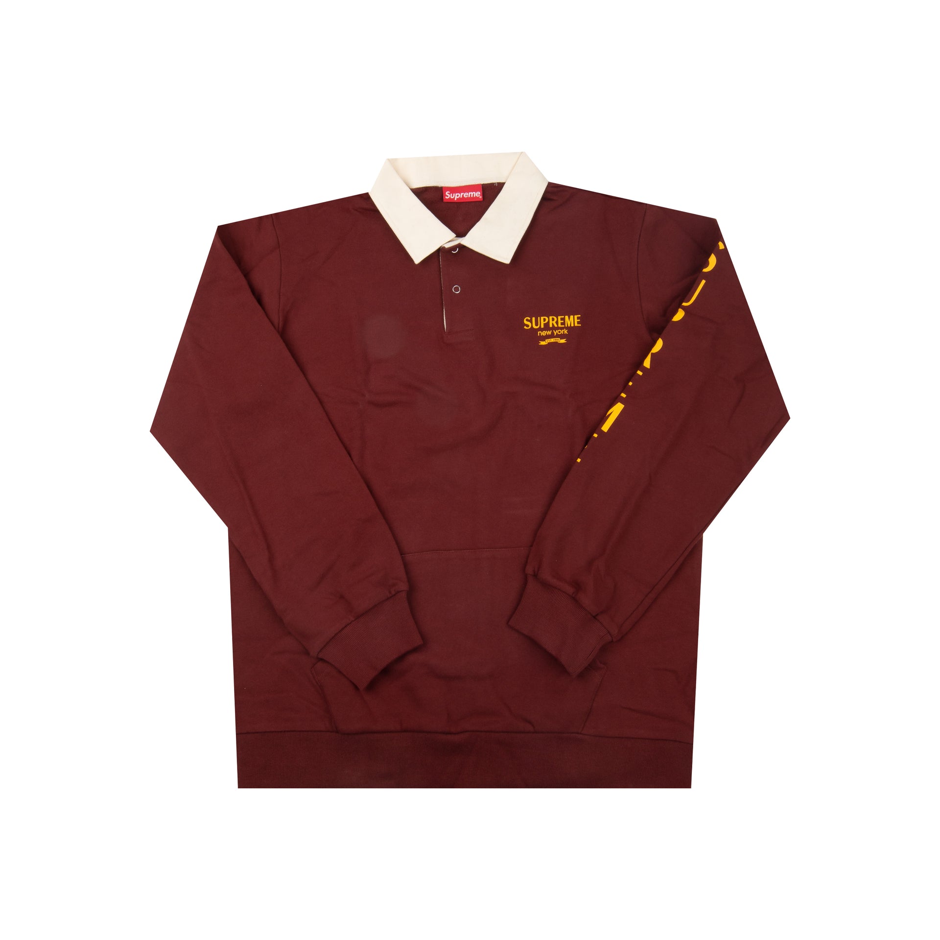 Supreme Burgundy Rugby Top