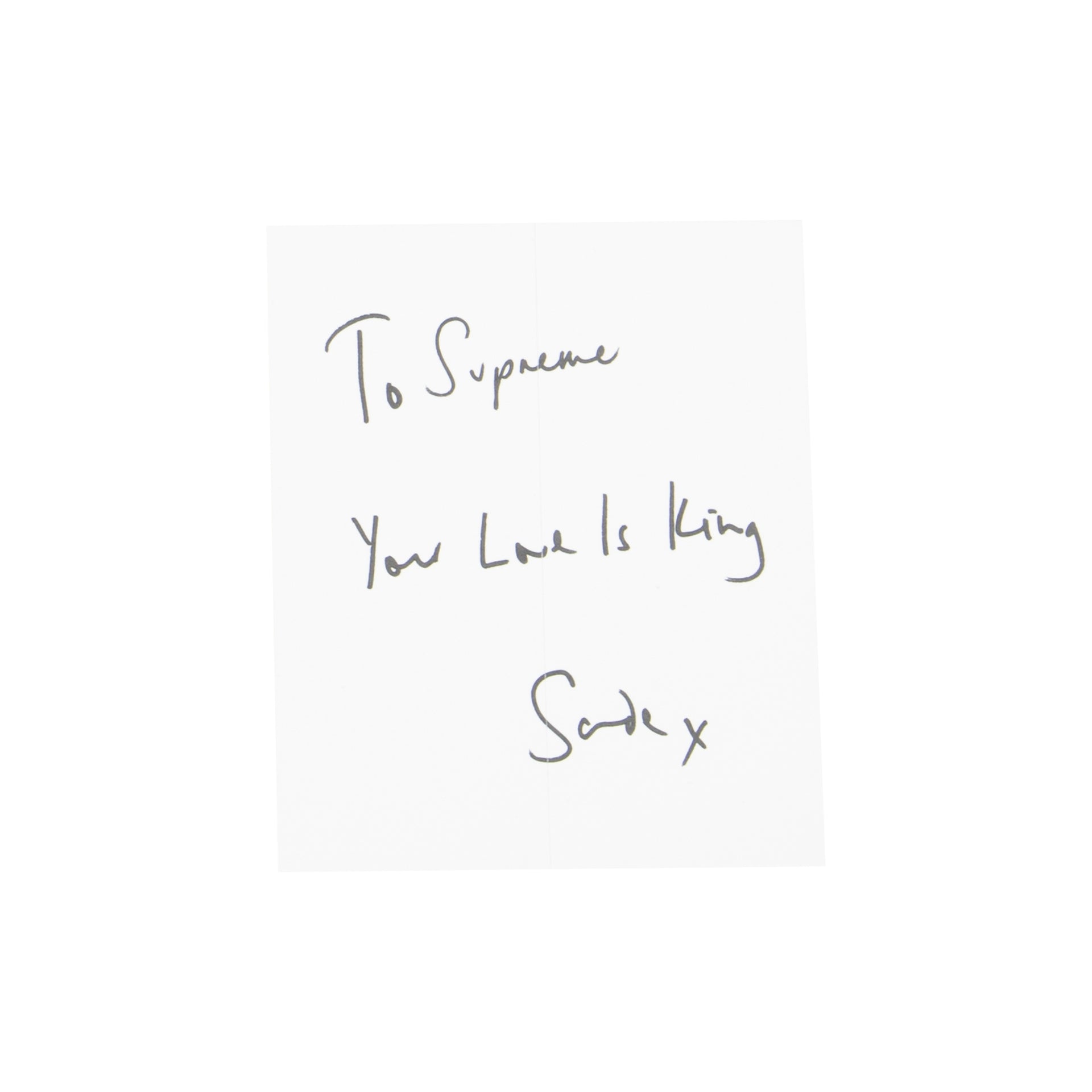 Supreme Sade Sticker