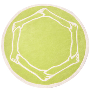 OTA Sage Green Logo Rug