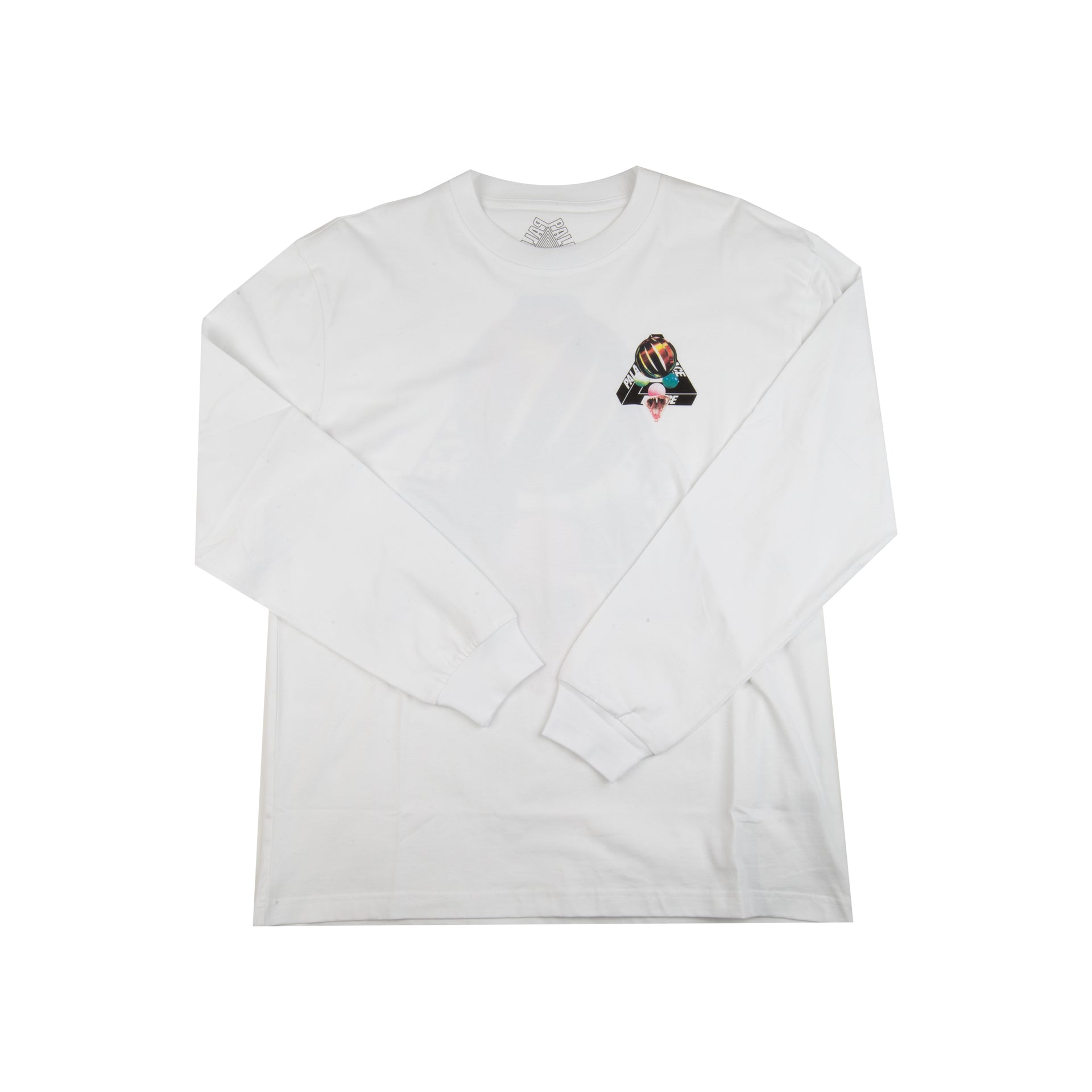 Palace White Sans Ferg L/S