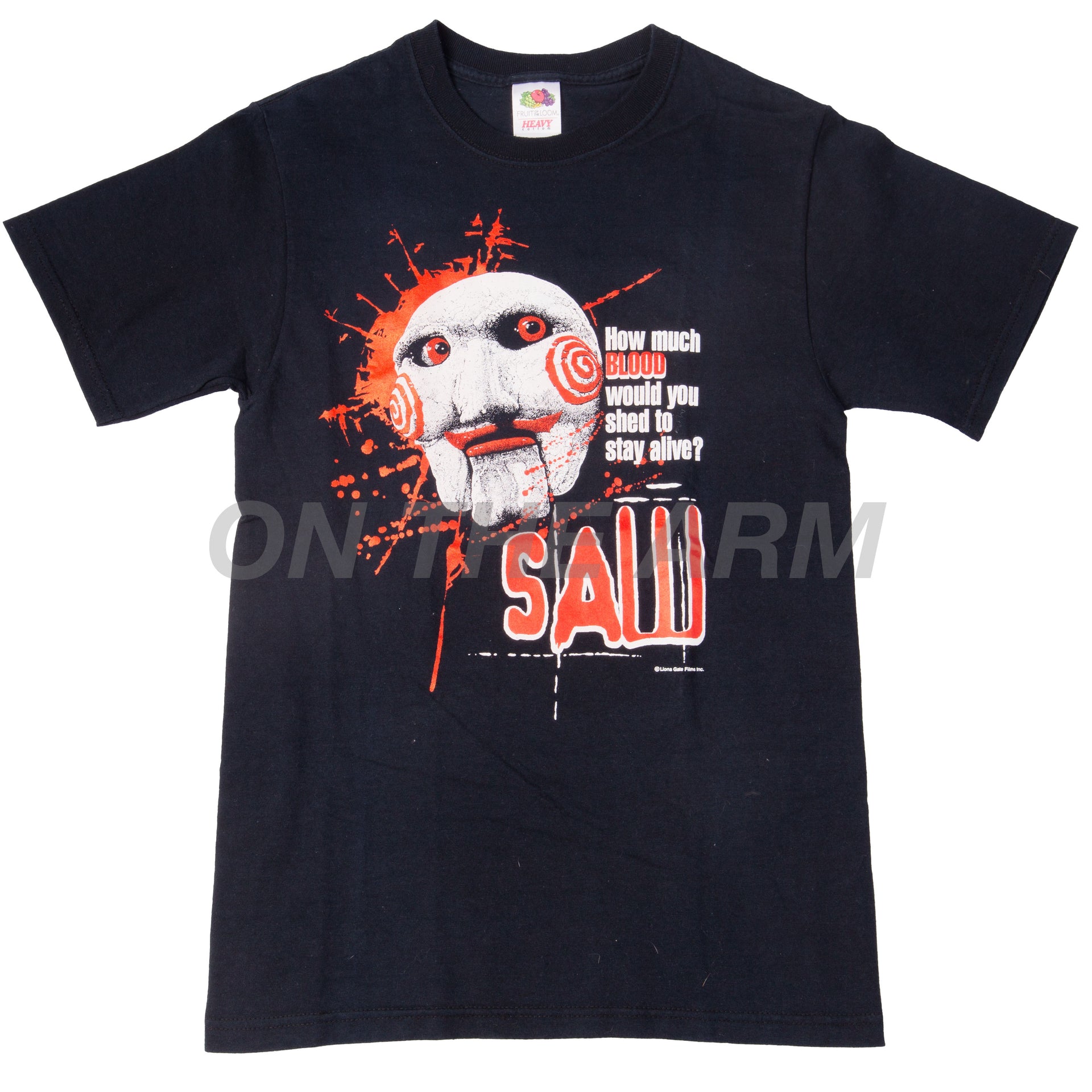 Vintage Black Saw Promo Tee