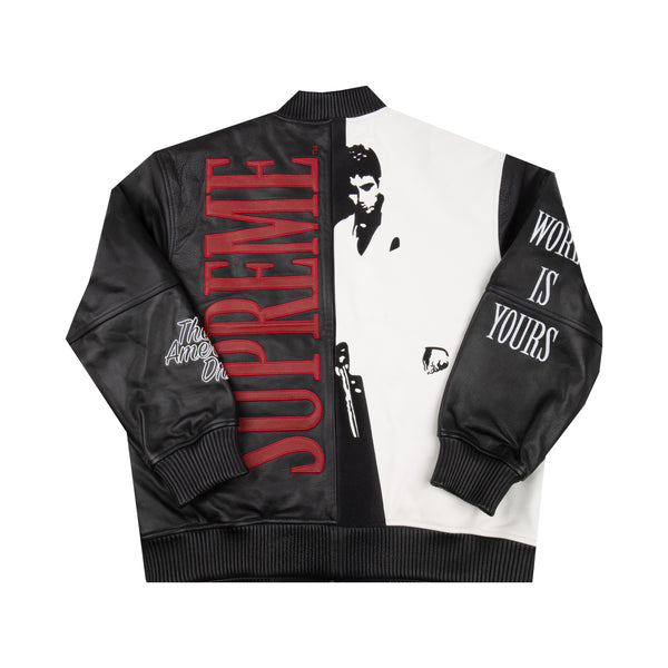 Supreme Scarface Leather Jacket