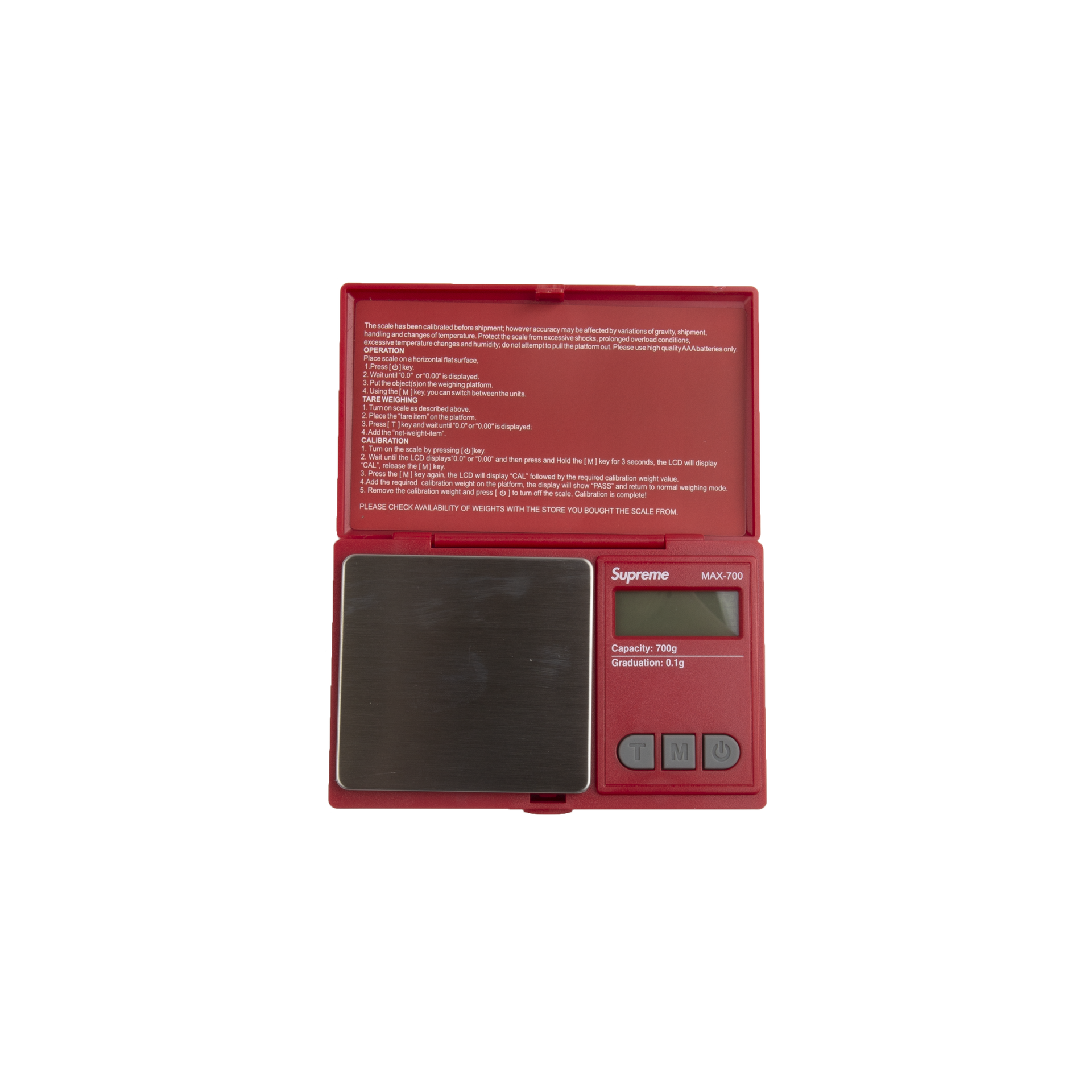 Supreme AWS MAX-700 Scale
