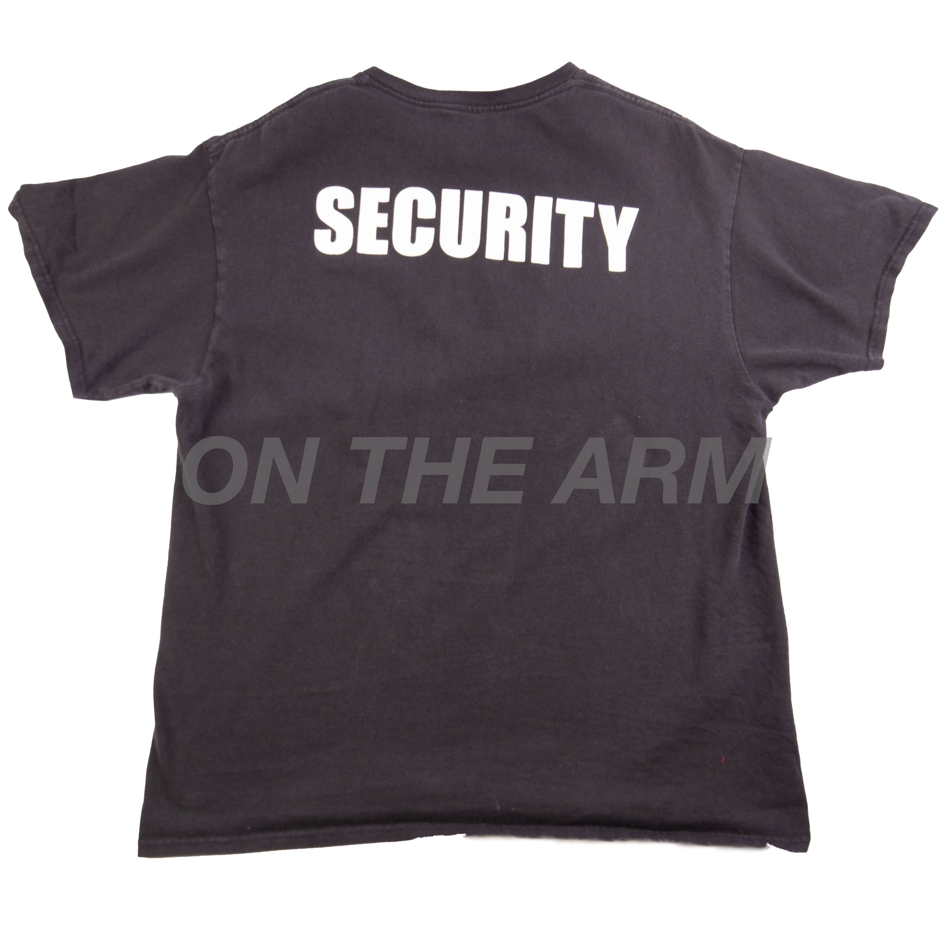 Vintage Black Double-Sided Security Tee