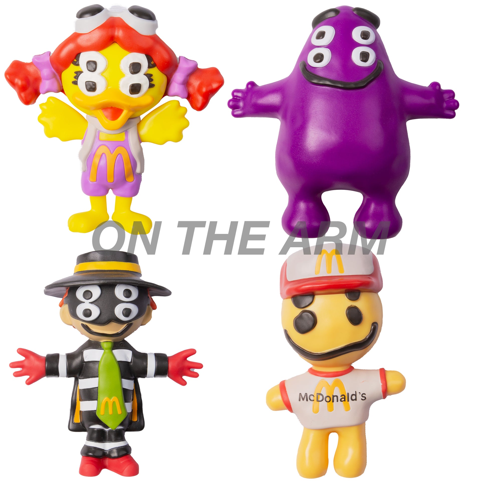 CPFM McDonald's Toy SET of 4