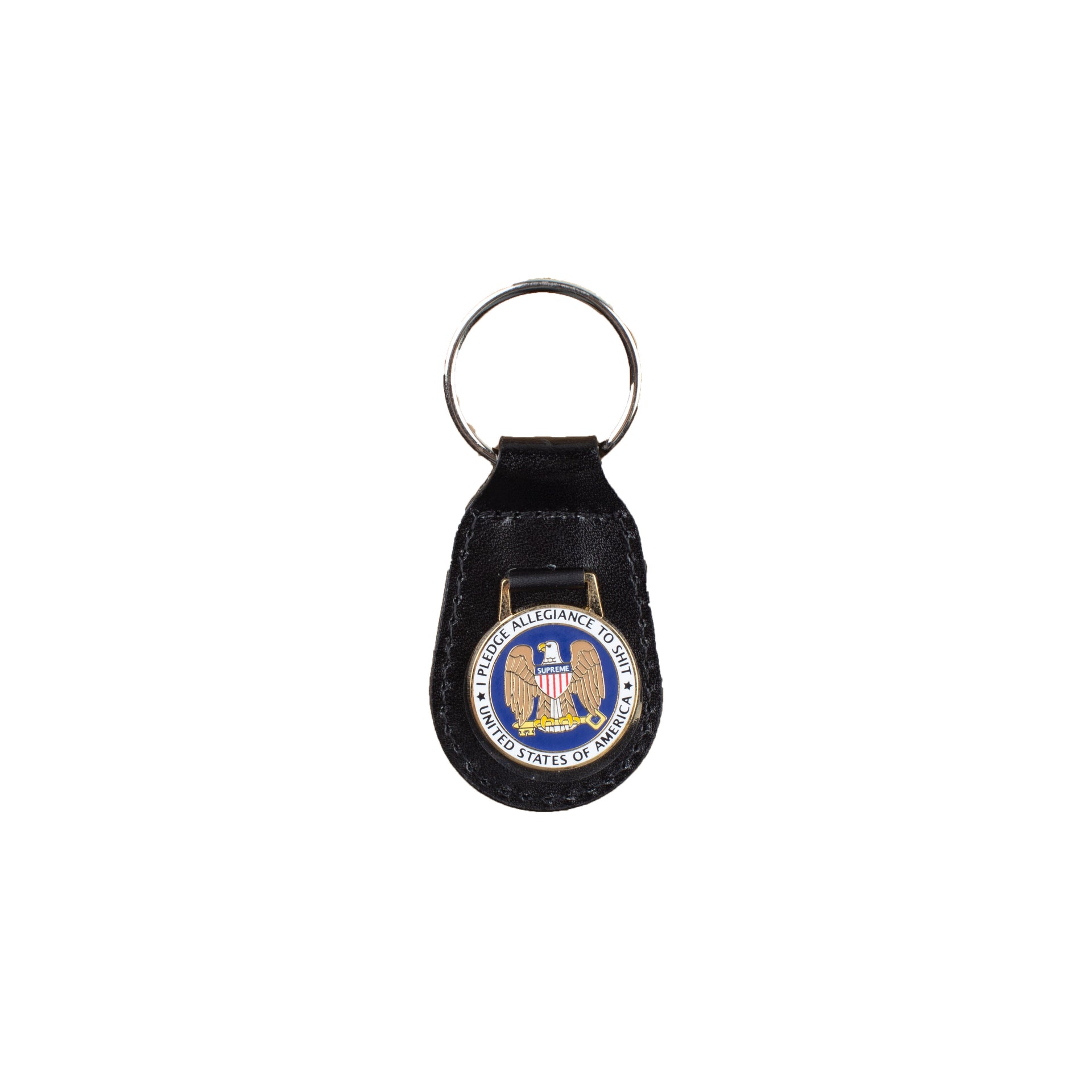 Supreme Black Allegiance Keychain