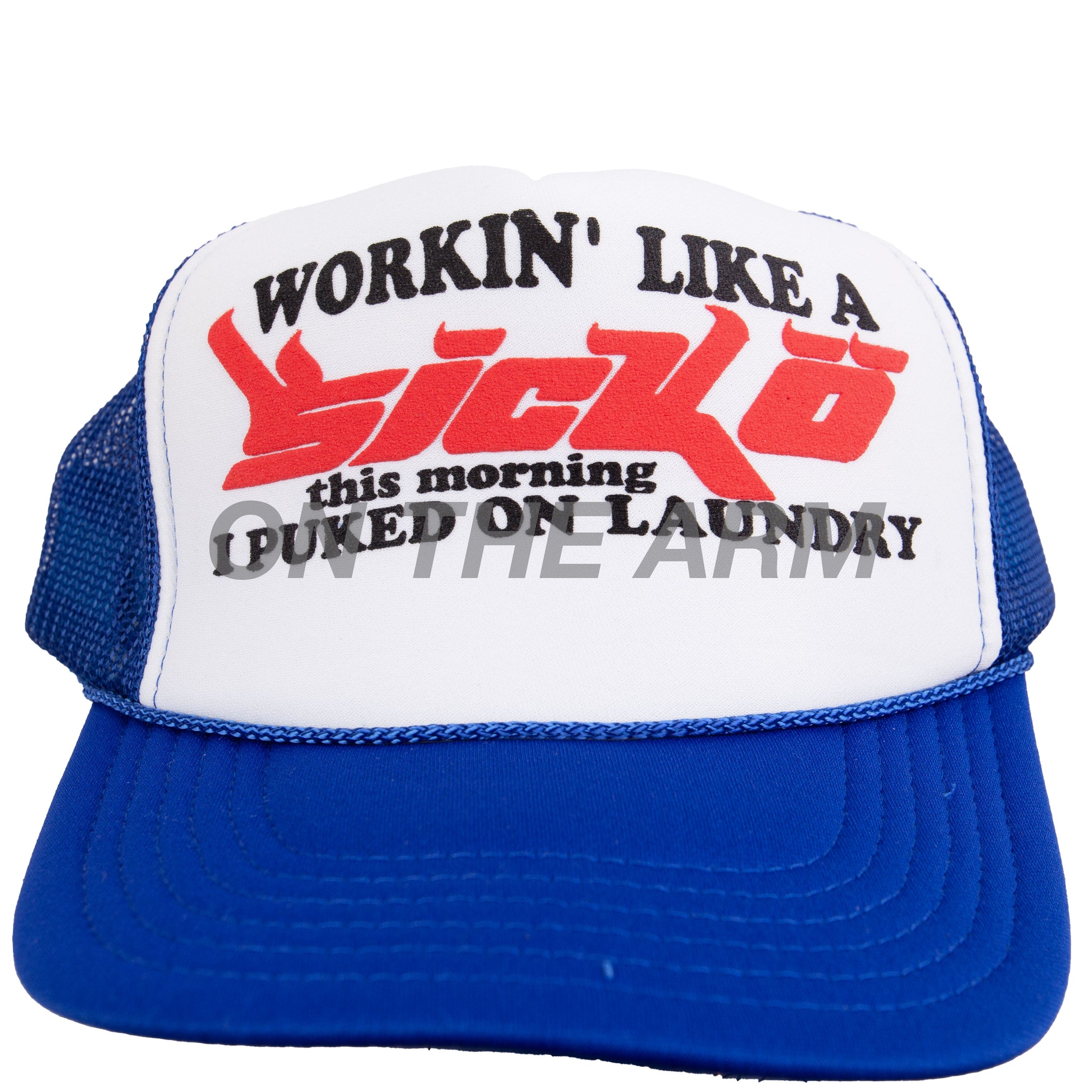 Sicko Blue Laundry Trucker Hat