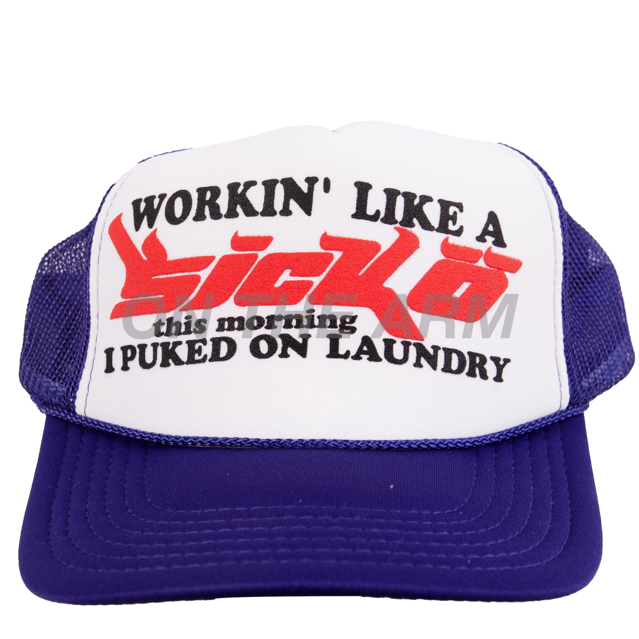 Sicko Purple Laundry Trucker Hat