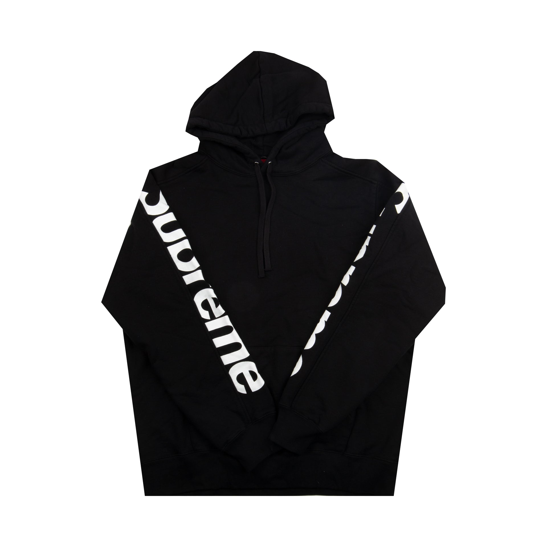Supreme Black Sideline Hoodie