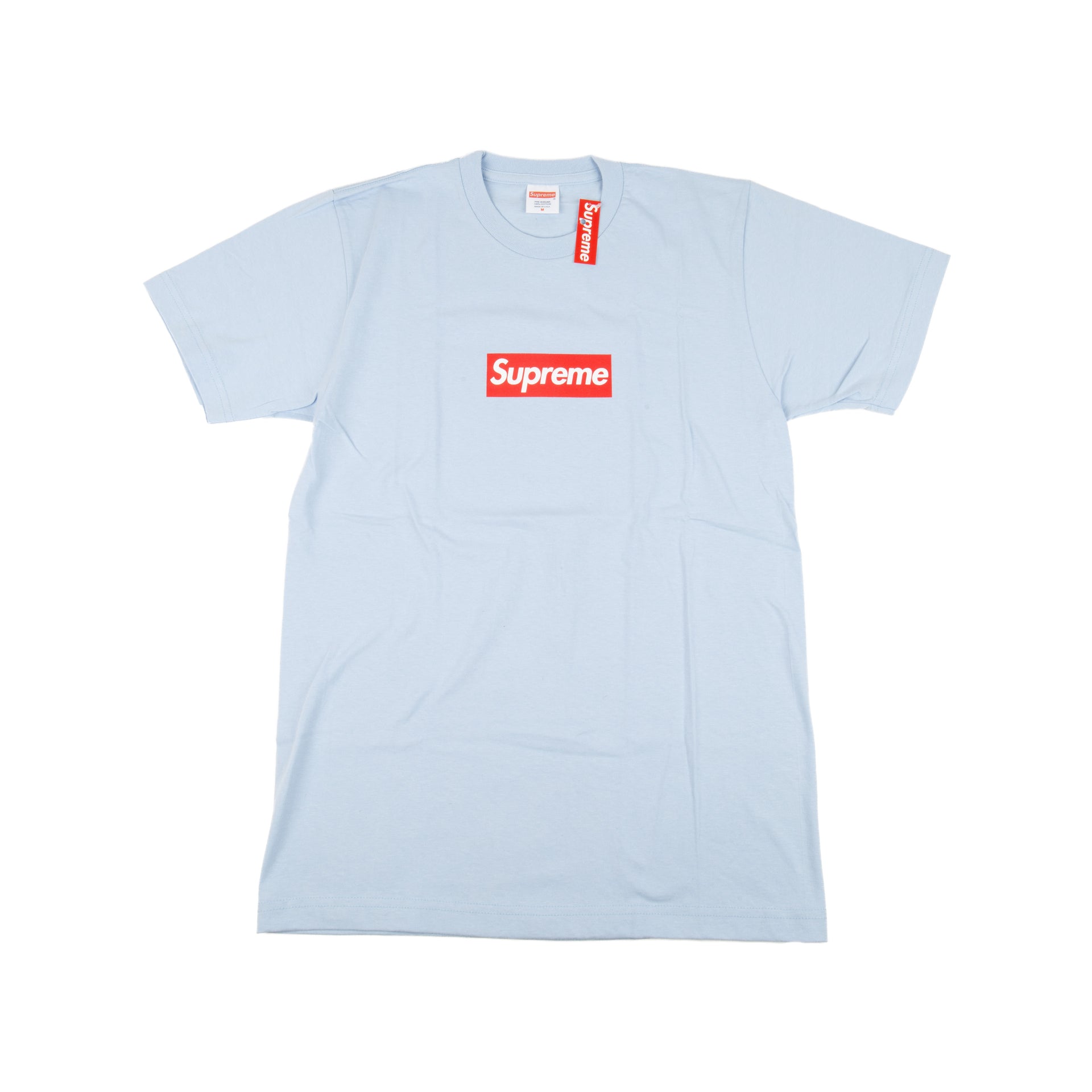 Supreme Sky Blue 20th Anniversary Box Logo Tee
