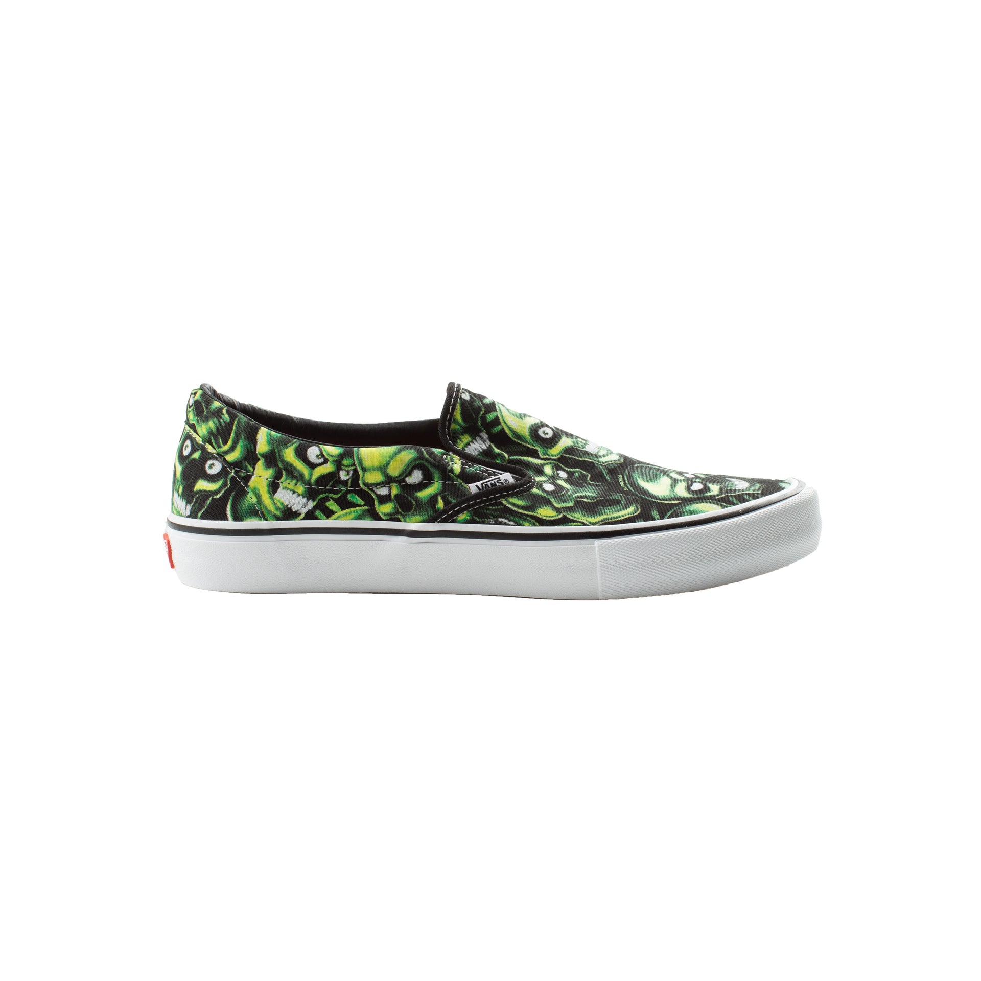 Supreme Liquid Blue Skull Pile Vans Slip On