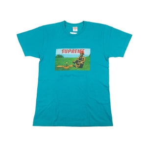 Supreme Cyan Snake Charmer Tee