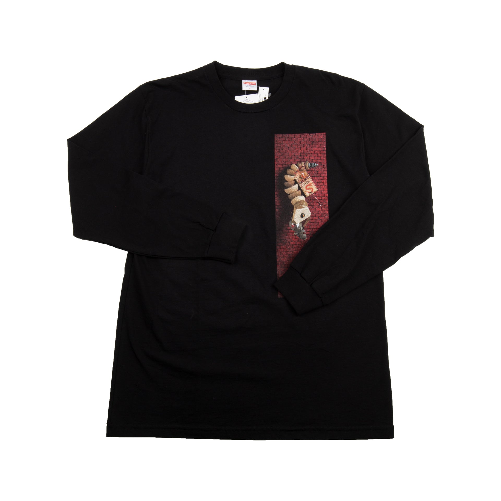 Supreme Black Mike Hill Snaketrap L/S