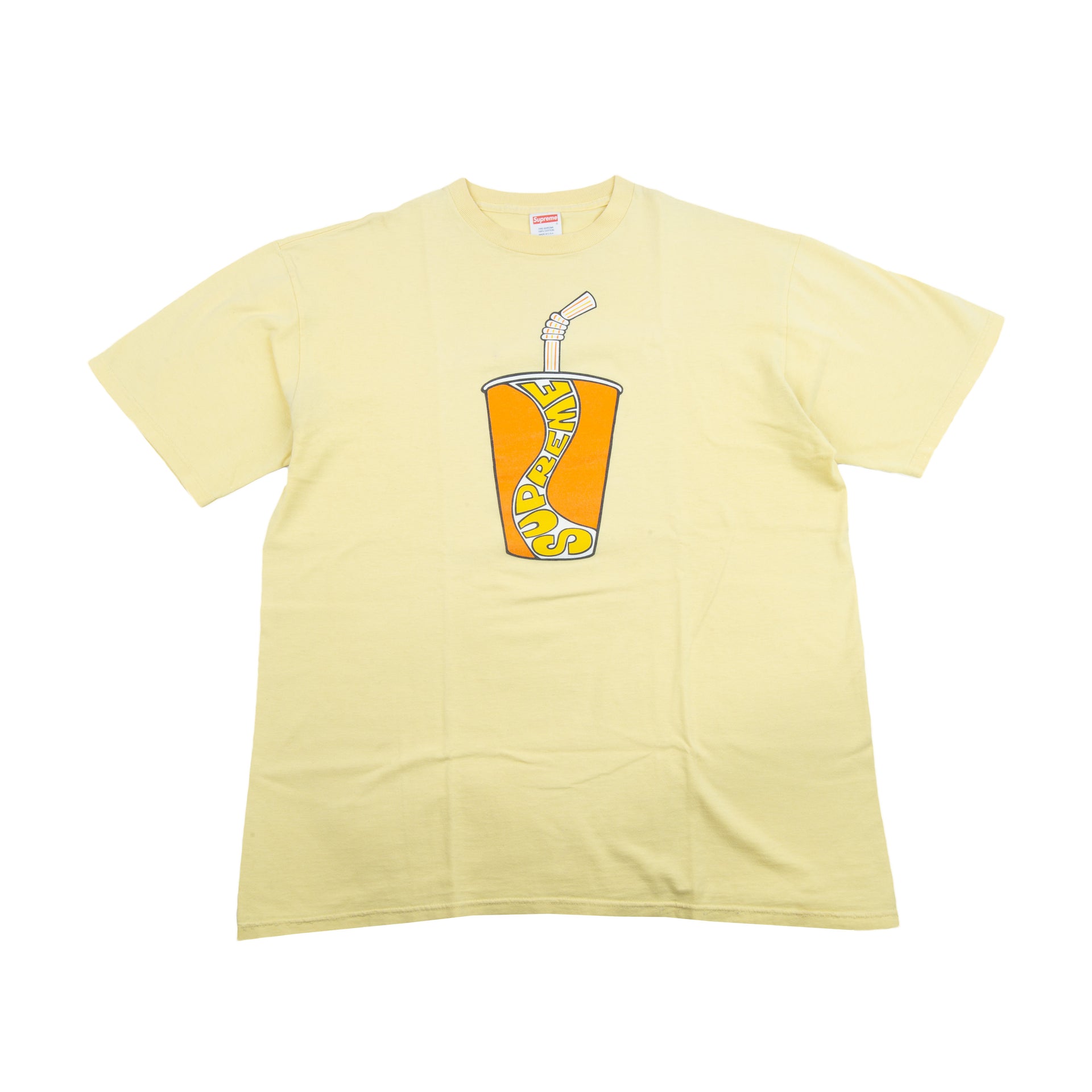Supreme Yellow Soda Tee