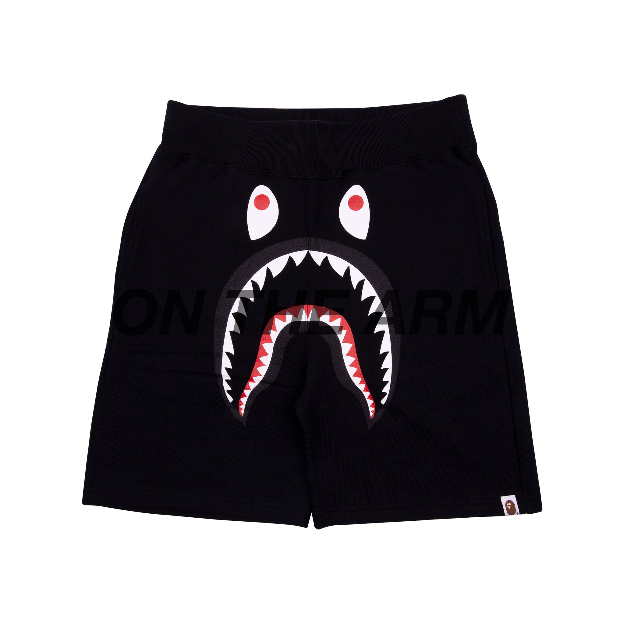 Bape Black Shark Shorts