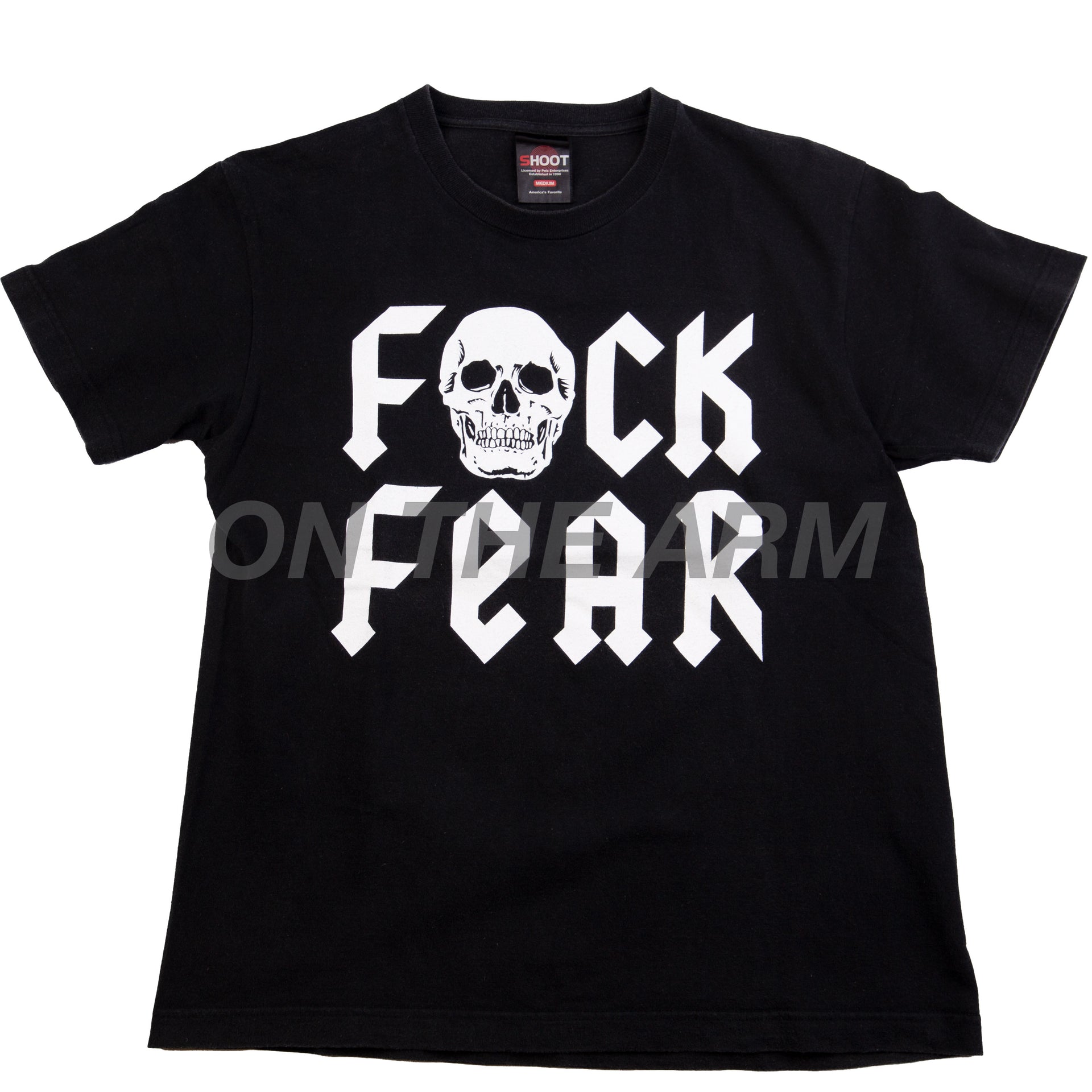 Vintage Black Stone Cold Fuck Fear Tee (2003)