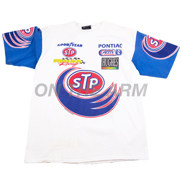 Vintage White STP Racing Tee (1997)
