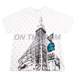 Stussy White Tokyo Tower Tee PRE-OWNED