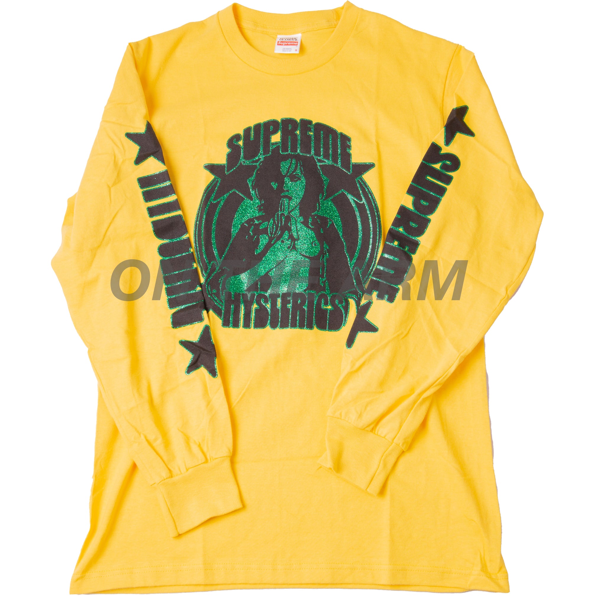 Supreme Yellow Hysteric Glamour L/S – On The Arm