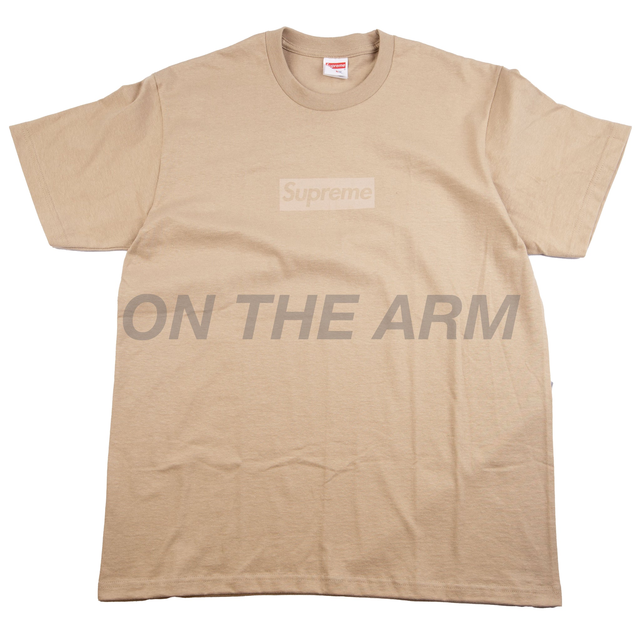 Supreme Khaki Tonal Box Logo
