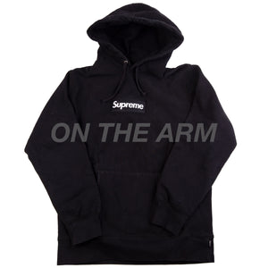 Supreme Black Box Logo Hoodie PRE-OWNED