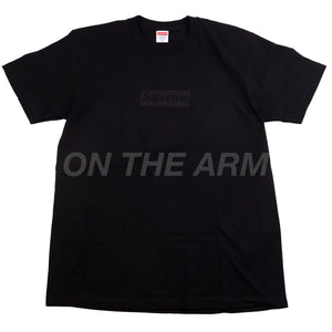 Supreme Black Tonal Box Logo Tee