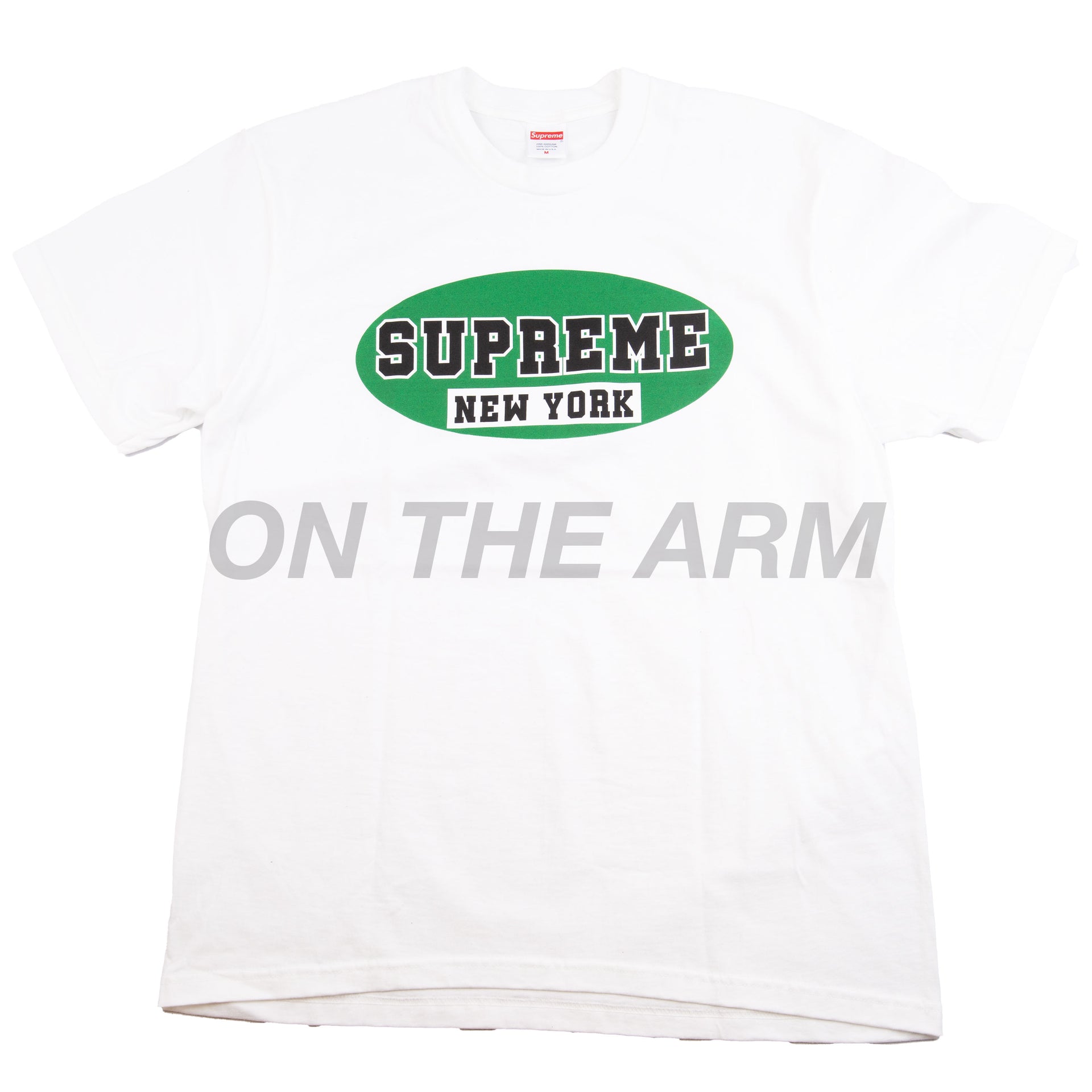 Supreme White New York Tee