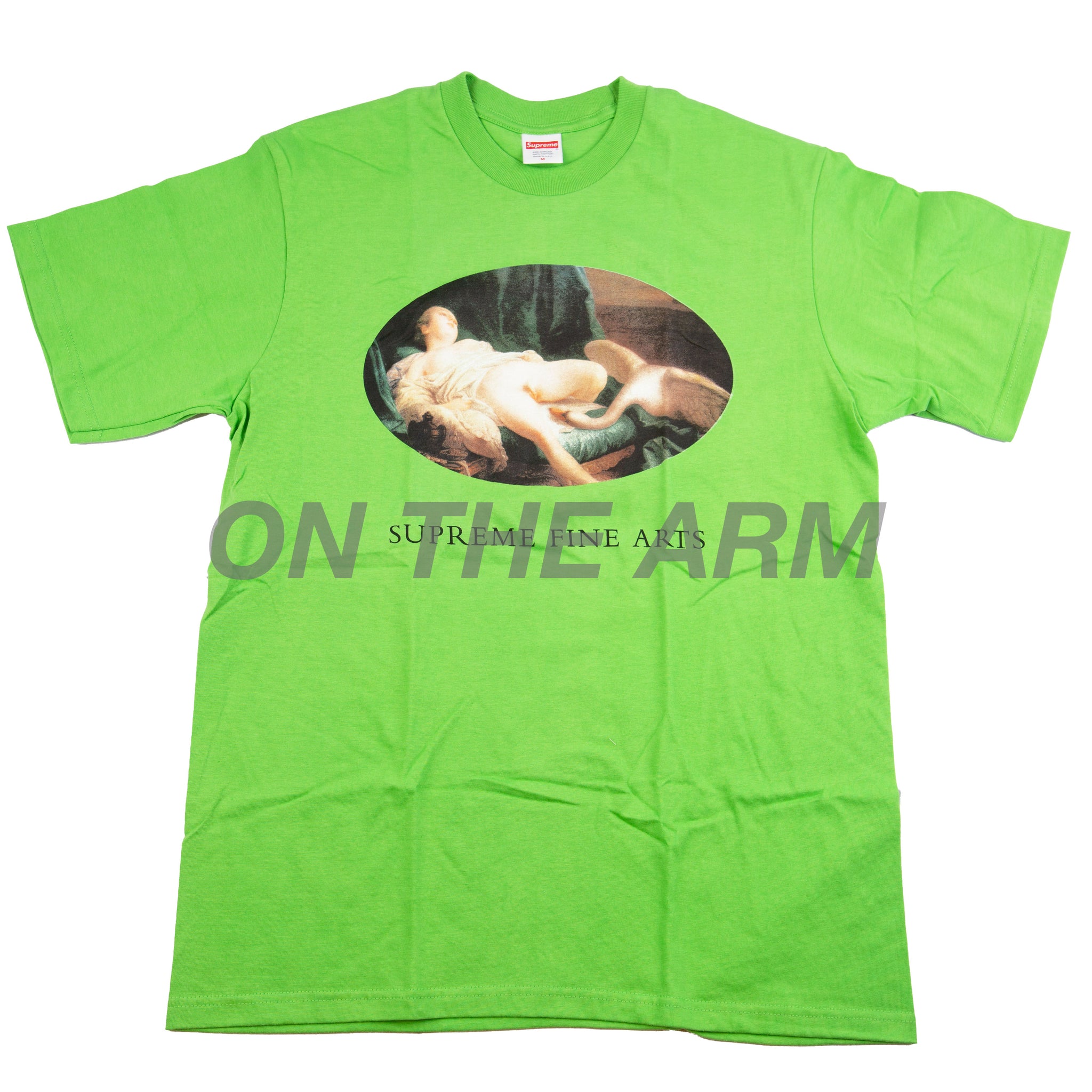 Supreme Green Leda and the Swan Tee