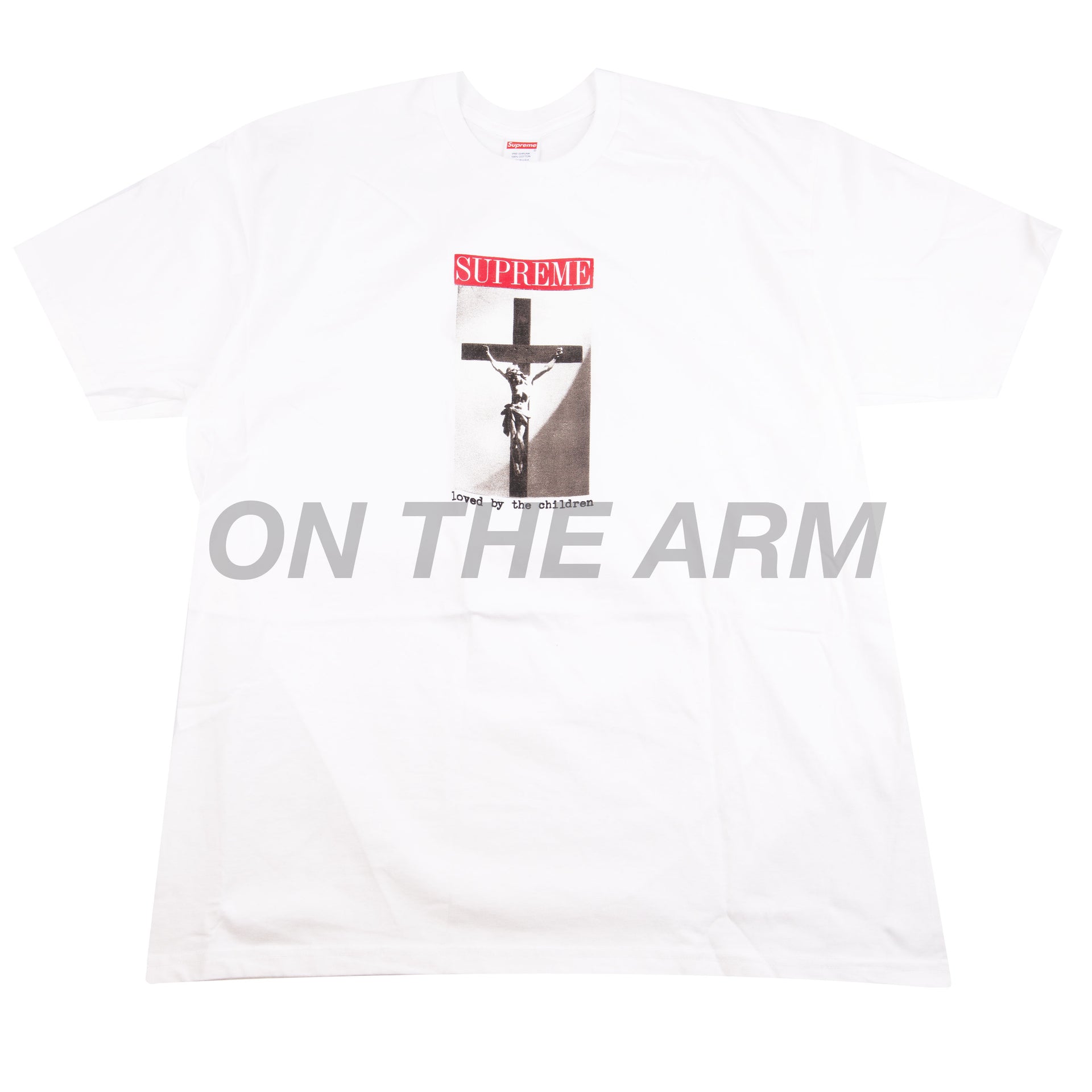 Supreme White Loved By All Tee