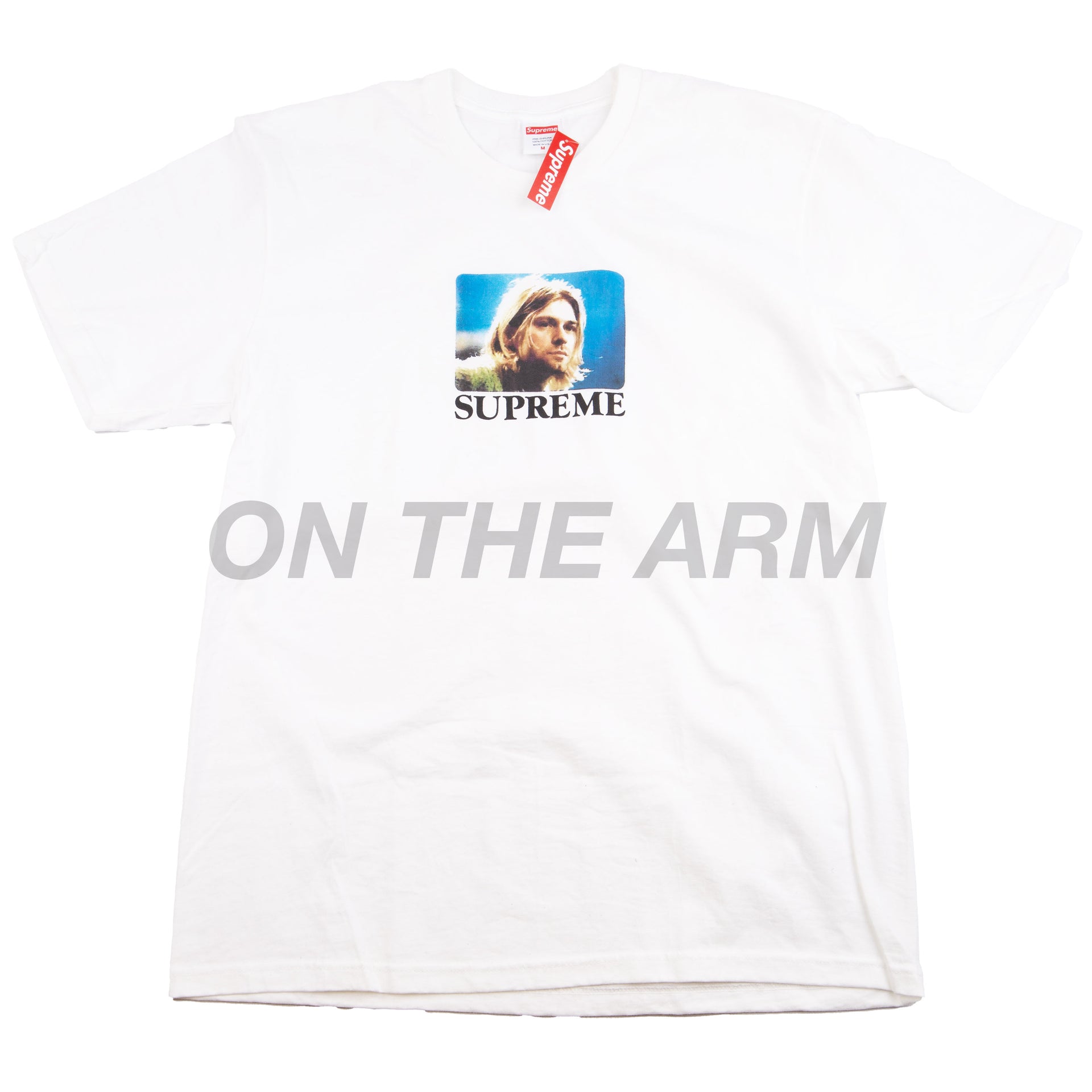 Supreme White Kurt Cobain Tee
